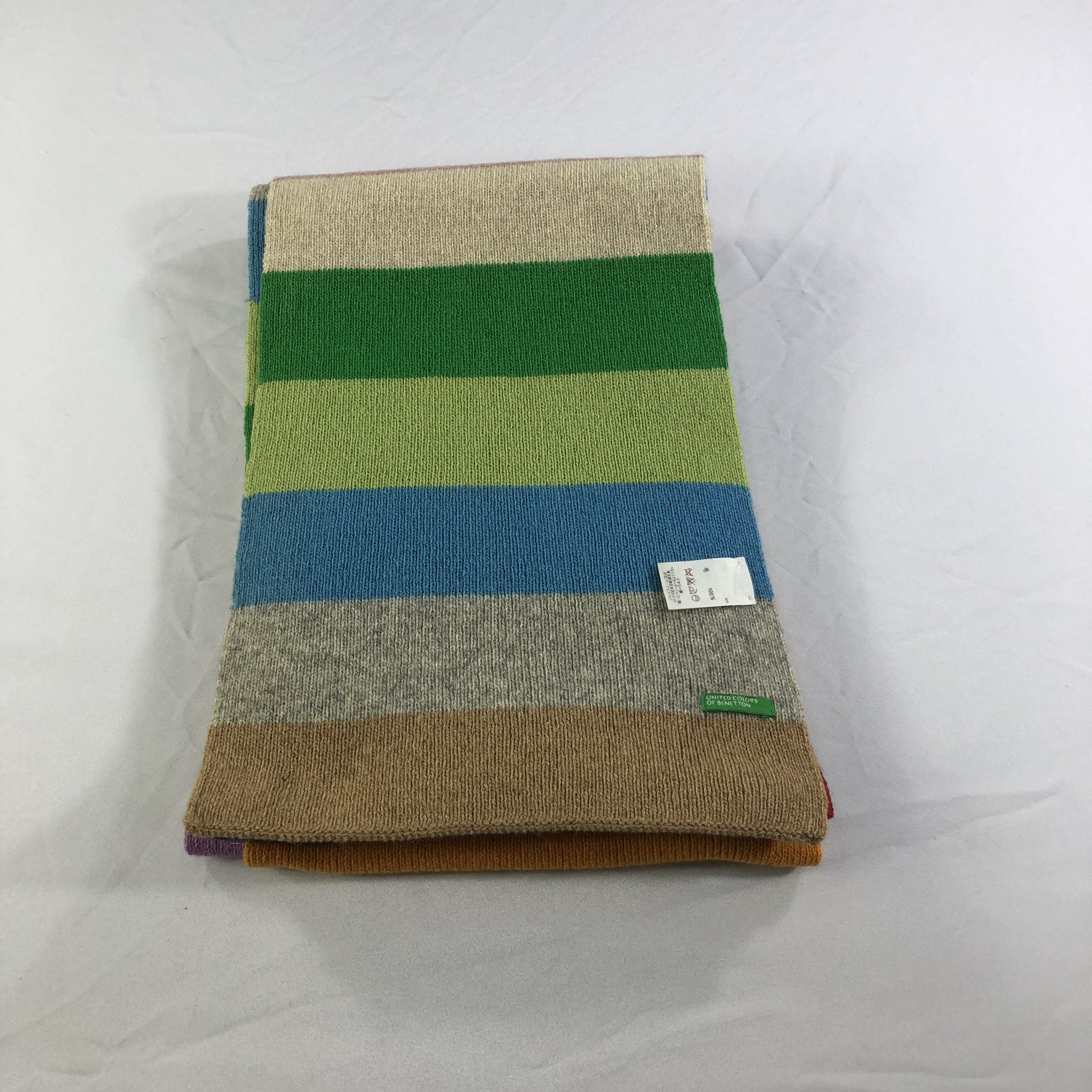 United Colors Of Benetton United Colors Of Benetton Multicolor Scarf Muffler V1500 Size ONE SIZE - 1 Thumbnail