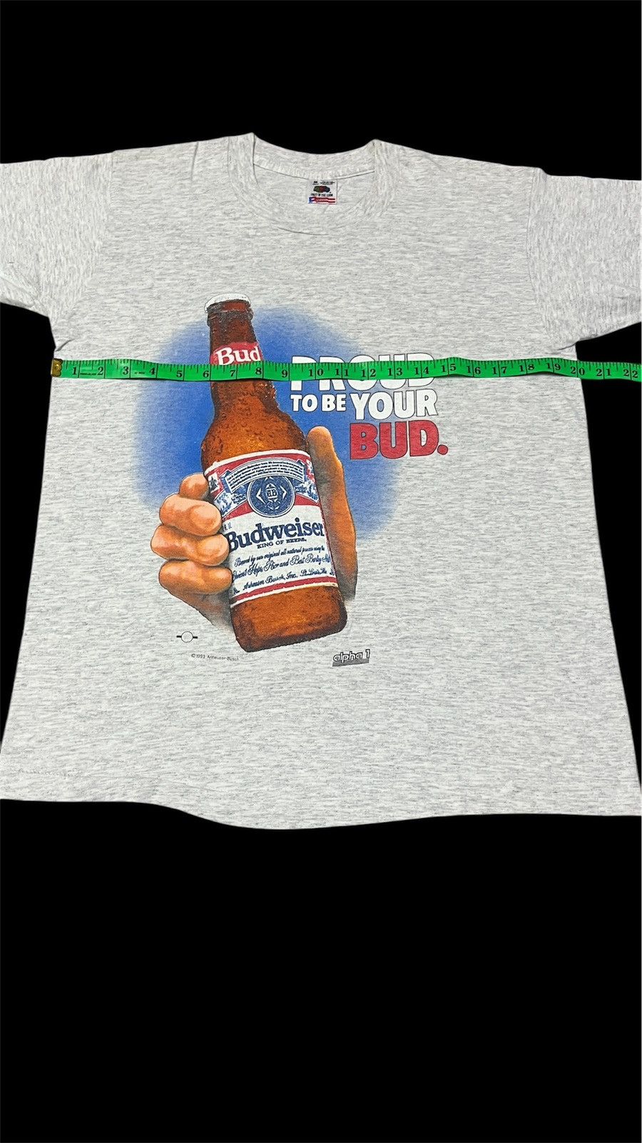 Budweiser Vintage Budweiser Proud to Be Your Bud Tee Size US M / EU 48-50 / 2 - 9 Thumbnail