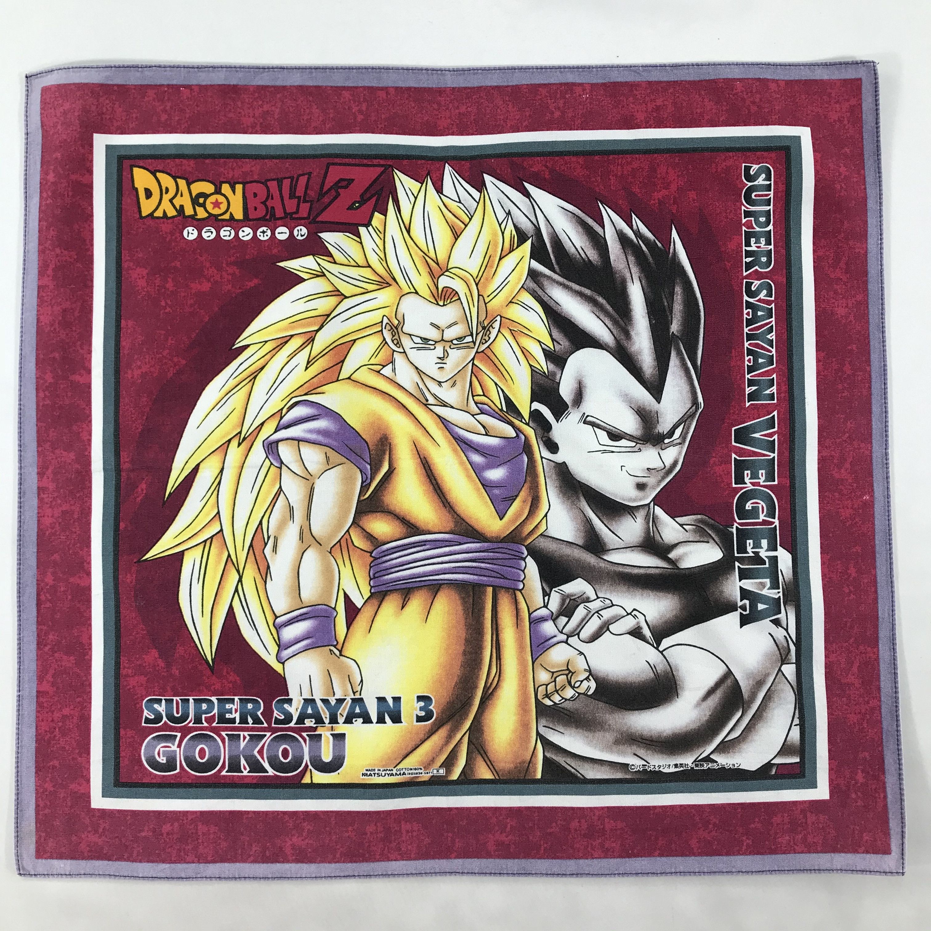 Anime × Japanese Brand × Vintage Dragon Ball Bandana / Handkerchief / Neckerchief - S1793 Size ONE SIZE - 1 Thumbnail
