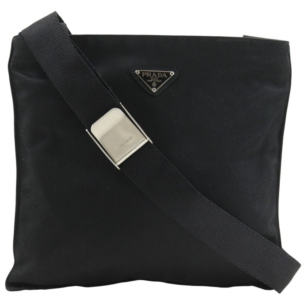 Prada Prada Prada Satin Shoulder Bag Textile Shoulder Bag B7879 DUTY FREE for USA Size ONE SIZE - 1 Thumbnail