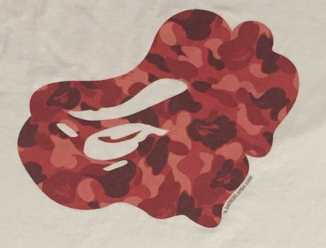 Bape Bape camo tee shirt Size US M / EU 48-50 / 2 - 4 Thumbnail