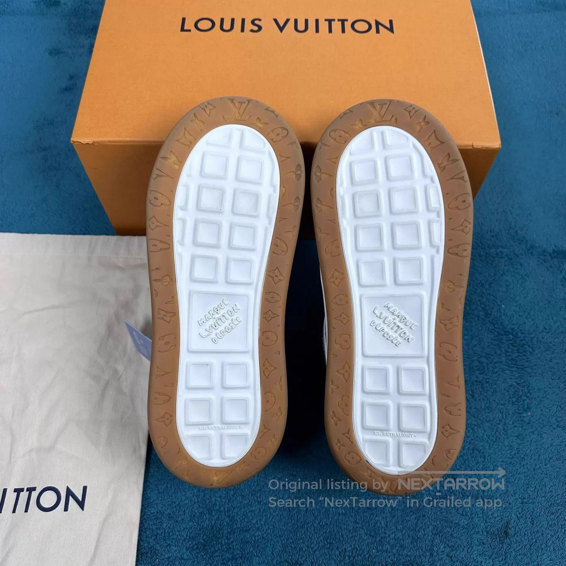 Louis Vuitton Green Low-Top Sneakers Size 8.5. Size US 8.5 / EU 41-42 - 5 Thumbnail