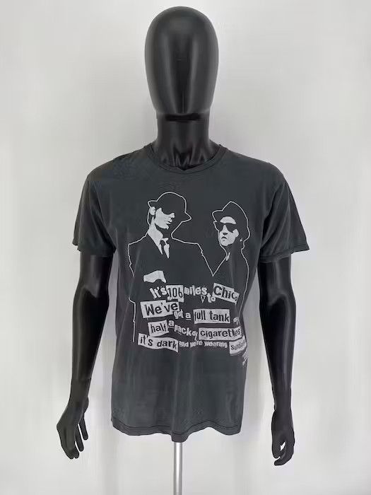 Band Tees × Vintage VINTAGE 90s THE BLUES BROTHERS "CHICAGO" TEE Size US M / EU 48-50 / 2 - 4 Thumbnail