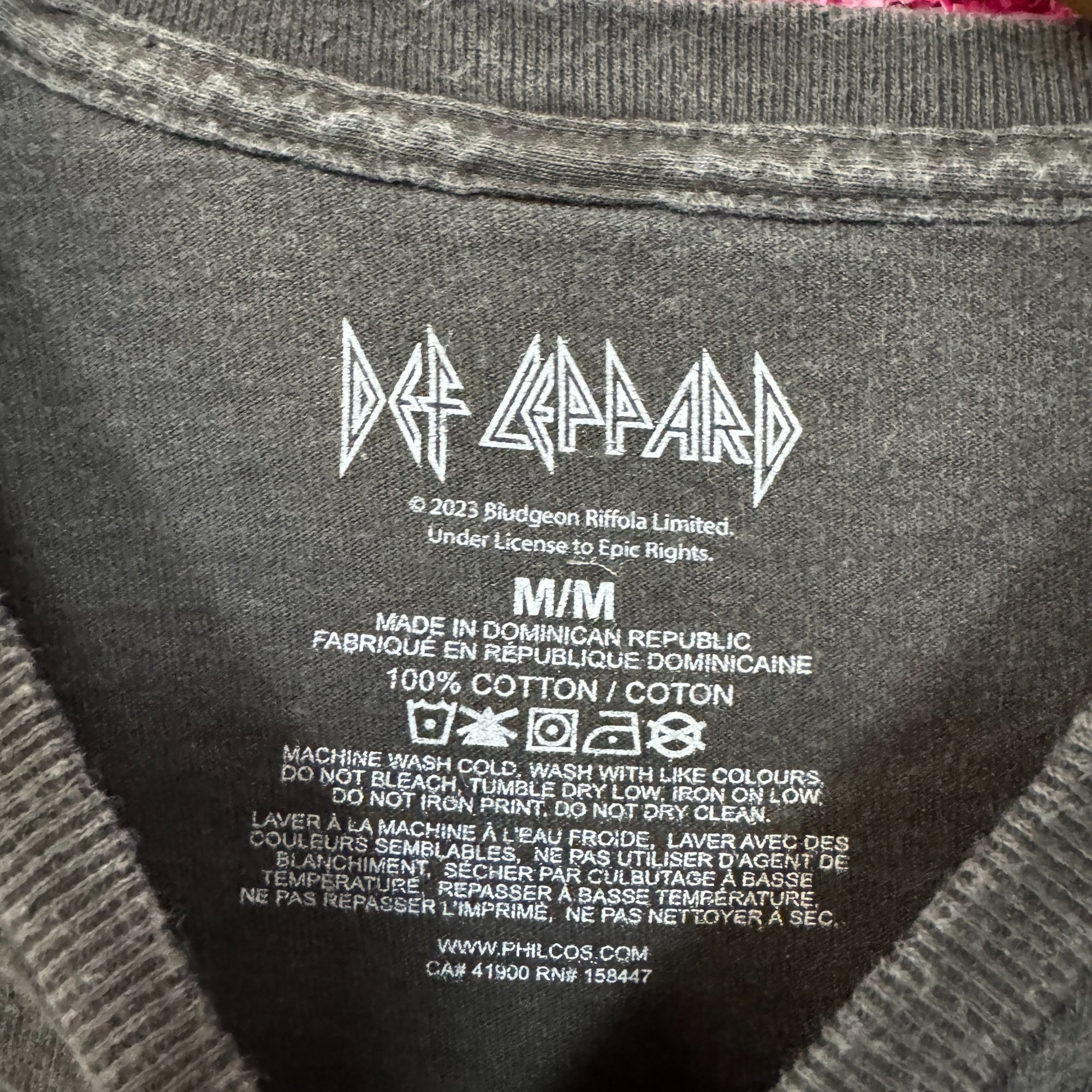 Def Leppard Def Leppard 1987 Animal Hysteria Heavy Metal Rock Band Tee M Size US M / EU 48-50 / 2 - 4 Thumbnail