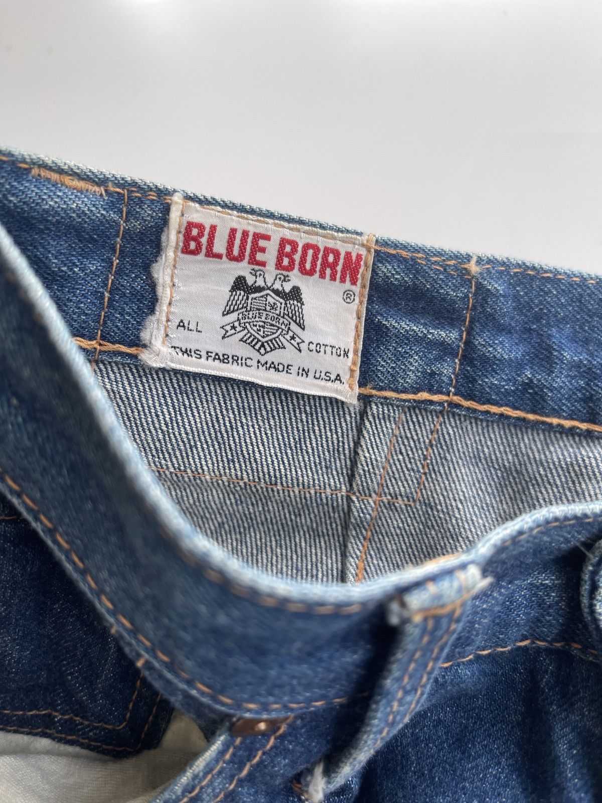 If Six Was Nine PICK‼️ Vintage Blue Born USA Remake Patchwork Flare Jeans Size 24" / US 00 / IT 34 - 11 Thumbnail