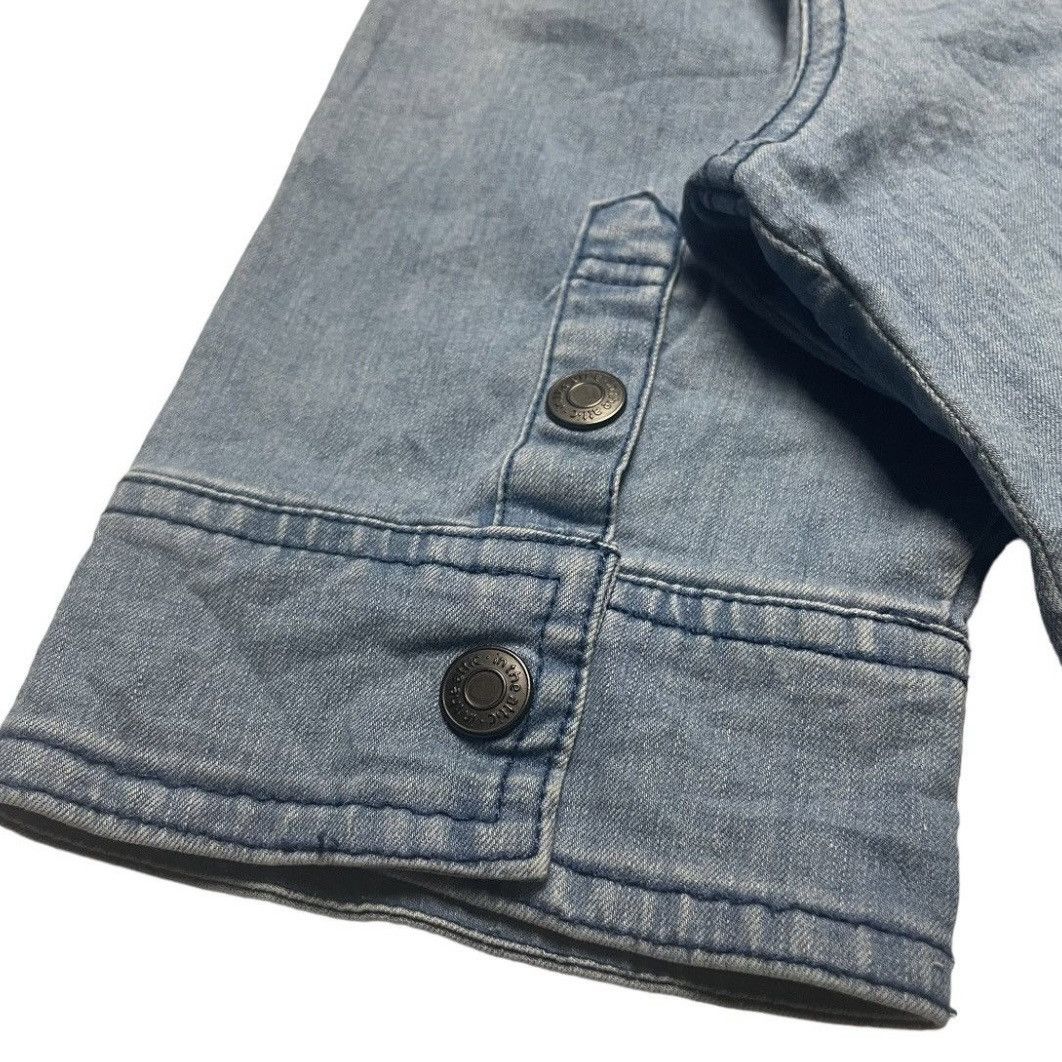 If Six Was Nine 🇯🇵 IN THE ATTIC BONDAGE PUNK SHORT SLEEVE DENIM JACKET Size US L / EU 52-54 / 3 - 7 Thumbnail