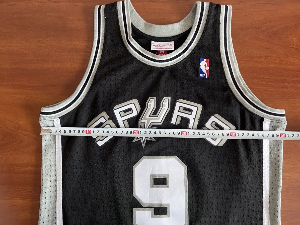 Mitchell & Ness NBA SPURS Basketball Jersey #9 PARKER Mens M