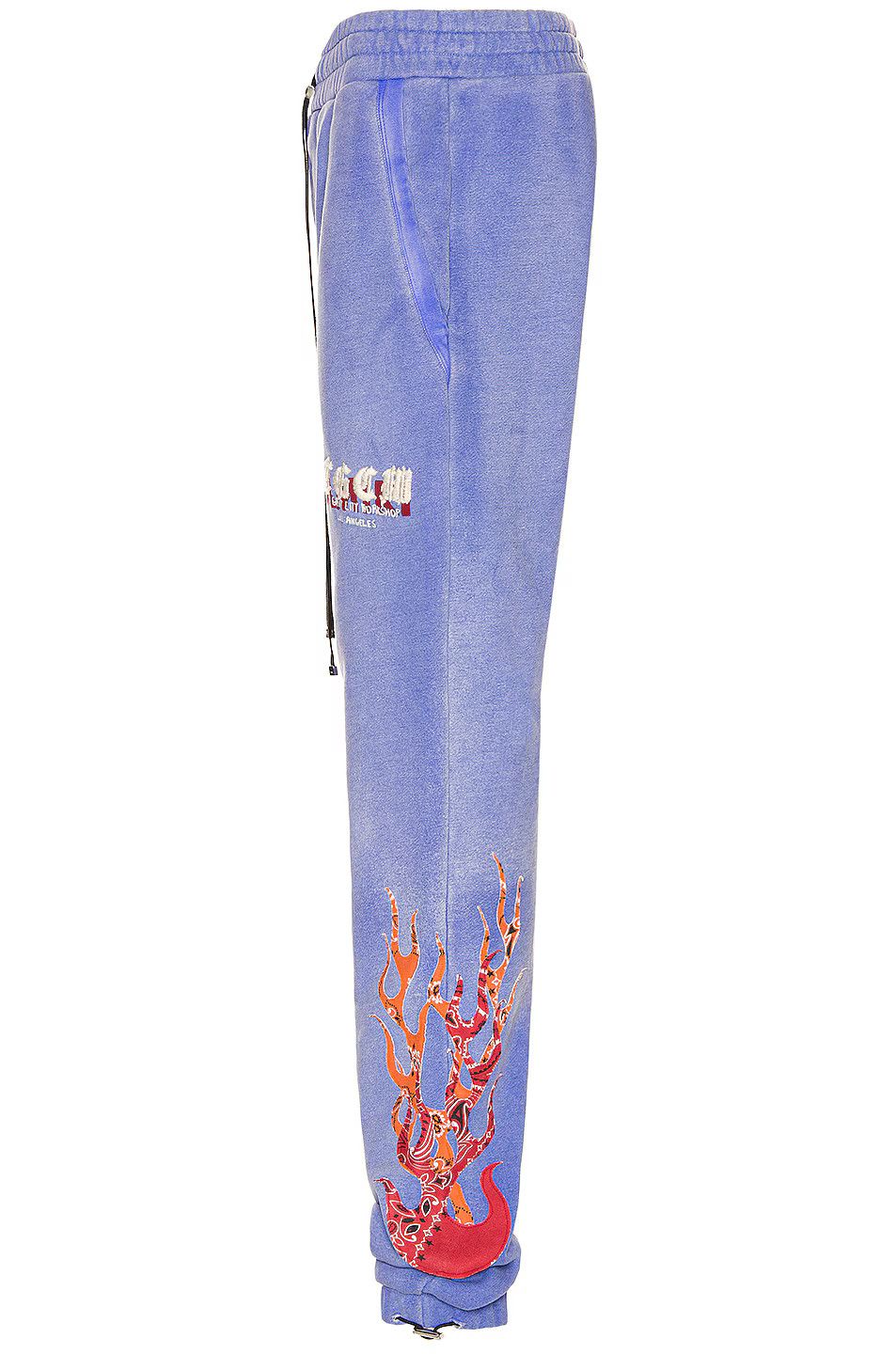 Amiri o1y0525 Logo Jogger & Sweatpant in Light Purple Size US 32 / EU 48 - 3 Thumbnail