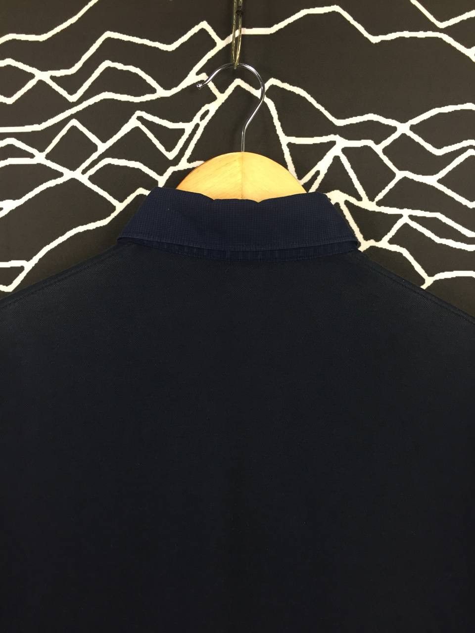 Uniqlo Uniqlo Navy Blue Short Sleeve Button-Down Polo Shirt Size US S / EU 44-46 / 1 - 5 Thumbnail