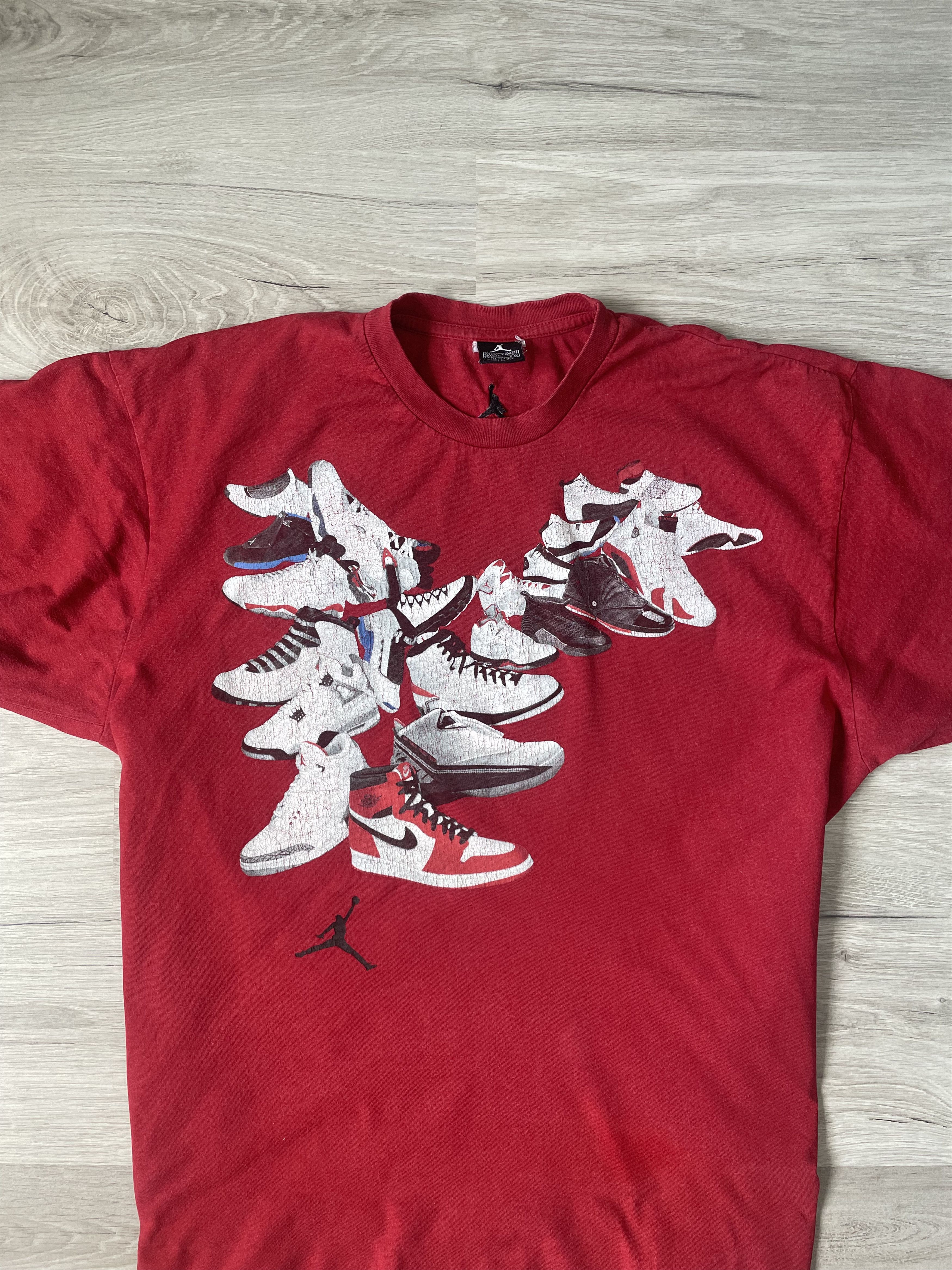 Other Vintage T-Shirt Nike Air Jordan Size US XXL / EU 58 / 5 - 4 Thumbnail