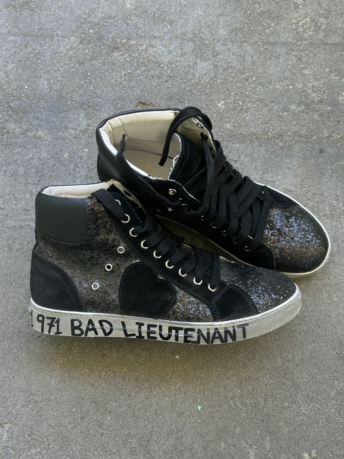 Saint Laurent Paris 17FW Joe “BAD LIEUTENANT” Sneakers Sz43 | Grailed