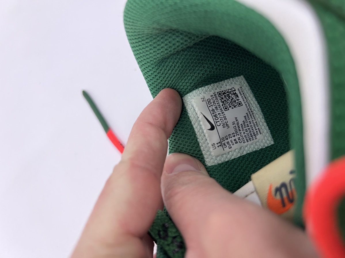 Nike × Off-White Nike Dunk Low Off White Pine Green size 11 Size US 11 / EU 44 - 24 Thumbnail