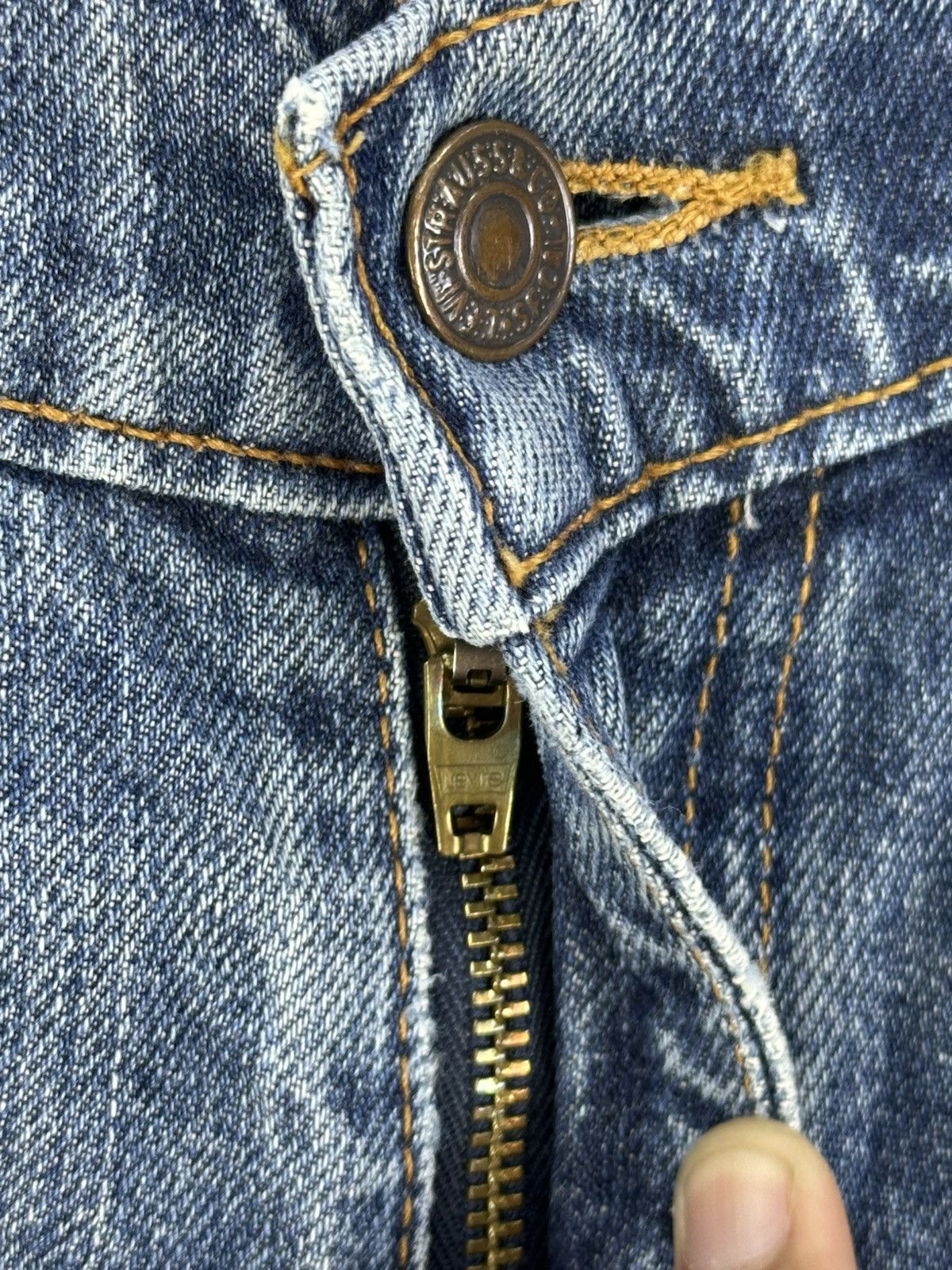 Levi's Vintage 90’s Levi’s 612 Orange Tab Distressed Jeans Size US 32 / EU 48 - 9 Thumbnail