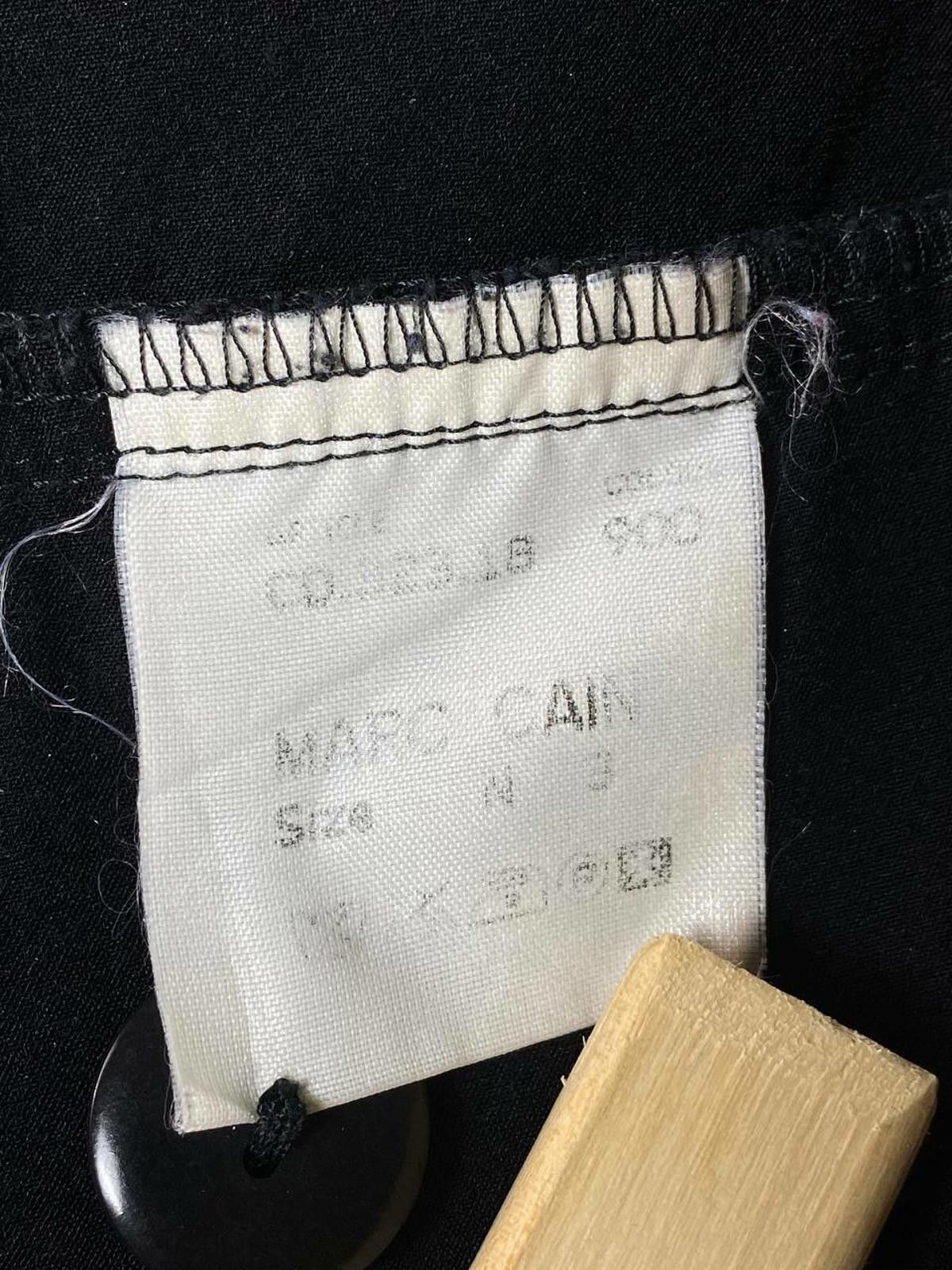 Designer Marc Cain Black Slim Fit Double Smart Blazer Jacket Size 3 Size M / US 6-8 / IT 42-44 - 8 Thumbnail