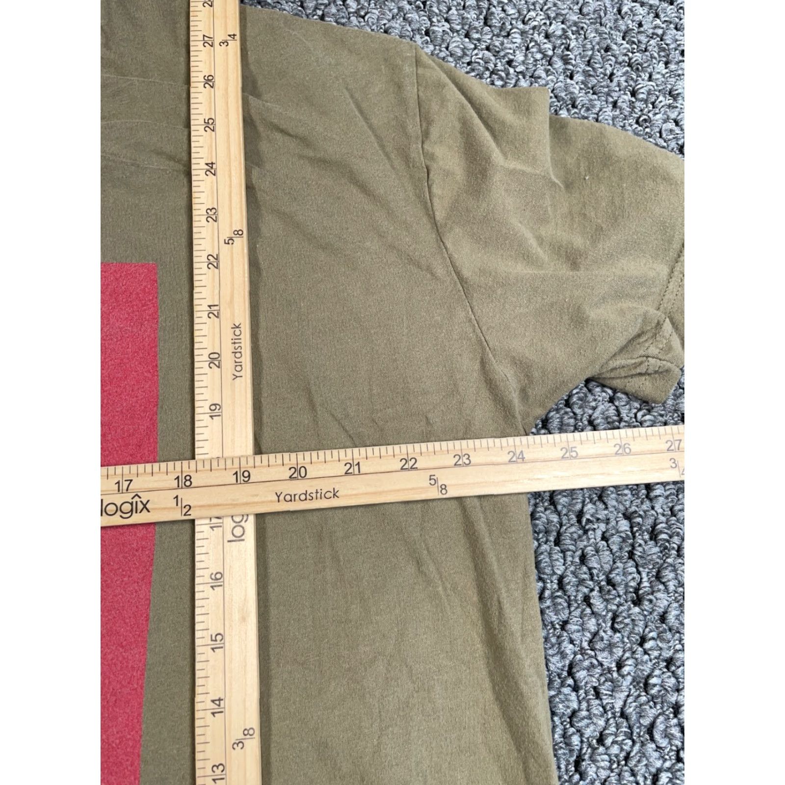 Olive VINTAGE XO Weeknd Graphic T-Shirt Men Adult 2XL Olive Green Short Sleeve Music Hip Hop Official Size US XXL / EU 58 / 5 - 6 Thumbnail