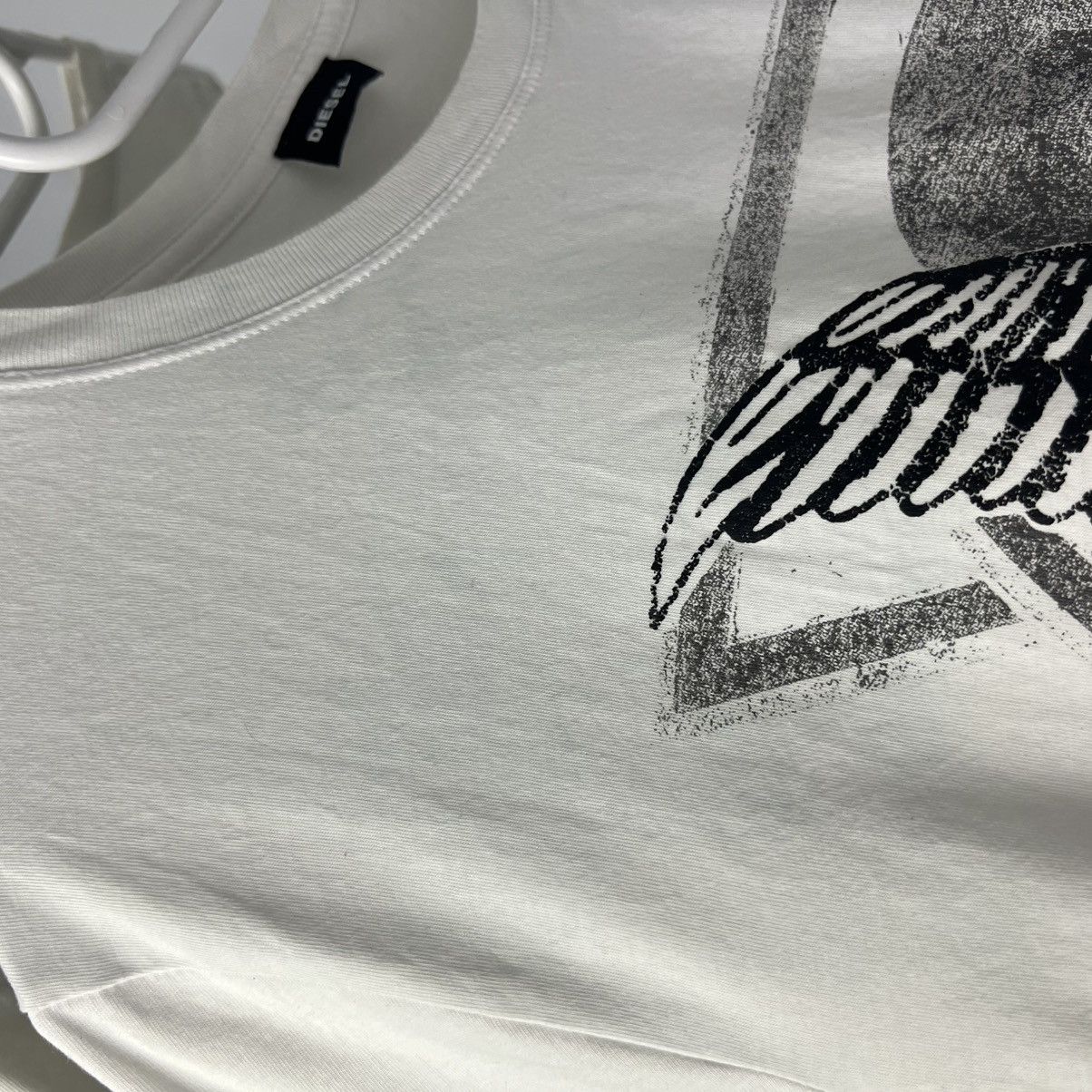 Diesel Vintage Diesel Big Logo Luxury T-Shirt Streetwear Style Size US XL / EU 56 / 4 - 6 Thumbnail