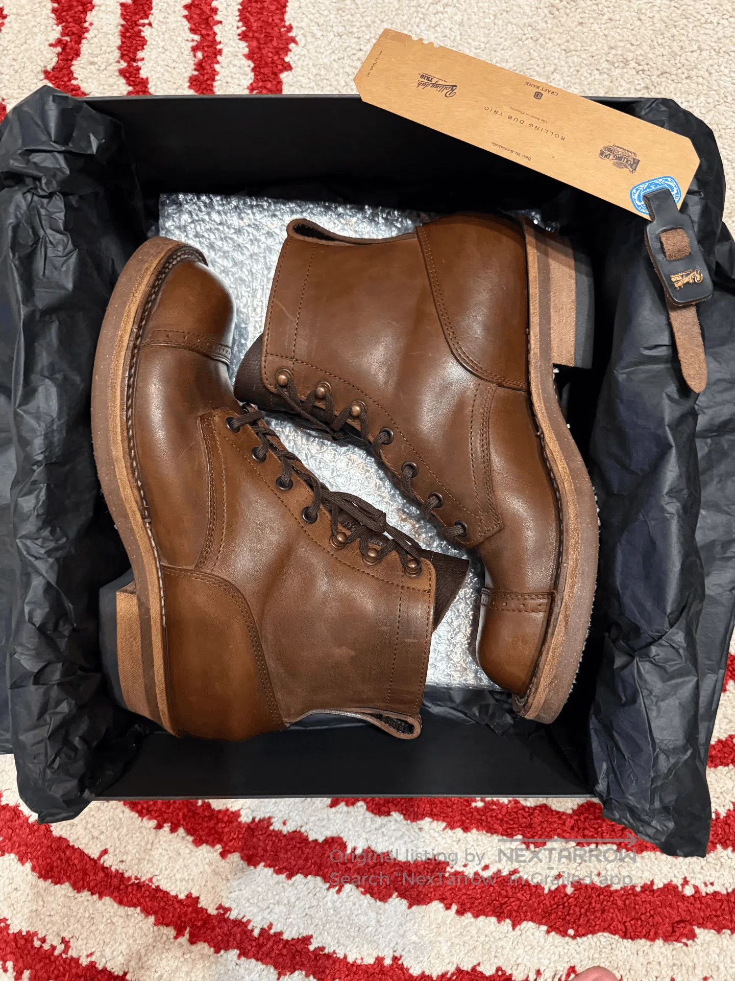 Rolling Dub Trio Rolling Dub Trio BF01 Horsebutt Brown. Size US 7 / EU 40 - 2 Thumbnail