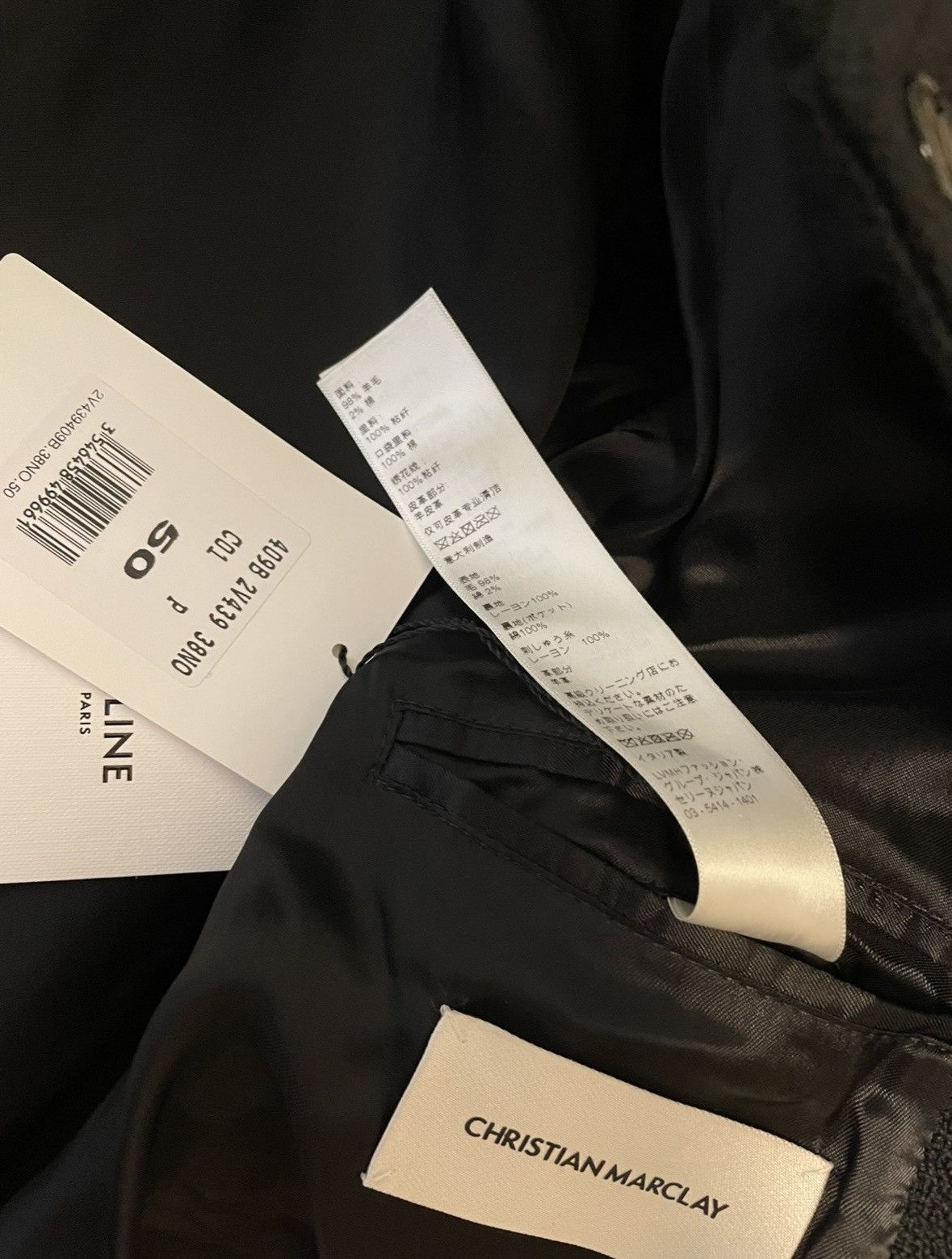 Celine 🔥Brand New🔥Christian Marclay Teddy Bomber Jacket Size US M / EU 48-50 / 2 - 11 Thumbnail