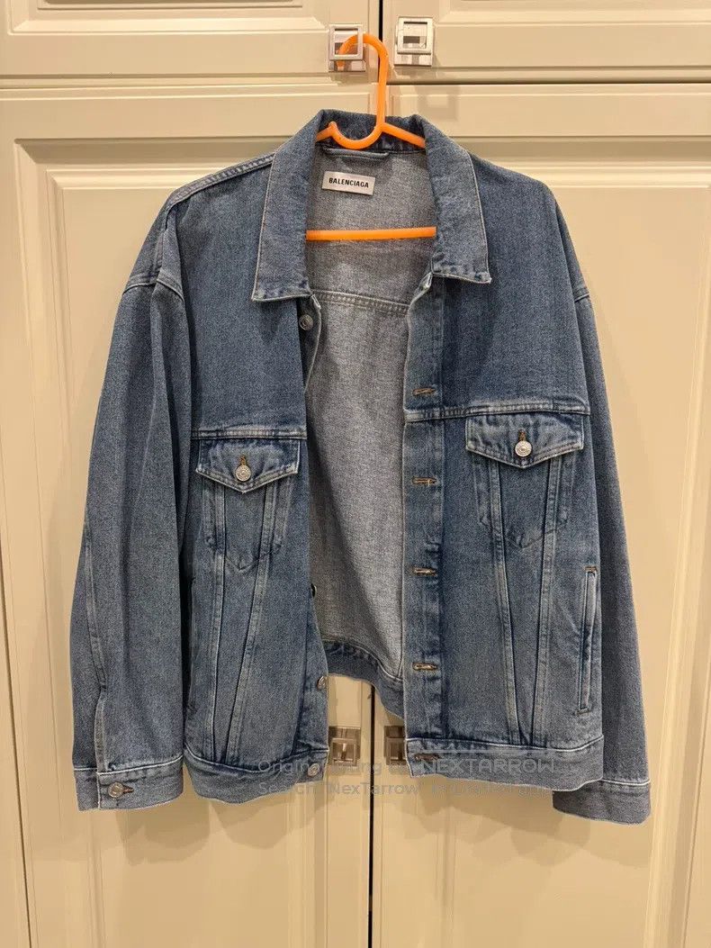 Balenciaga Balenciaga Denim Jacket Size XS / US 0-2 / IT 36-38 - 1 Thumbnail