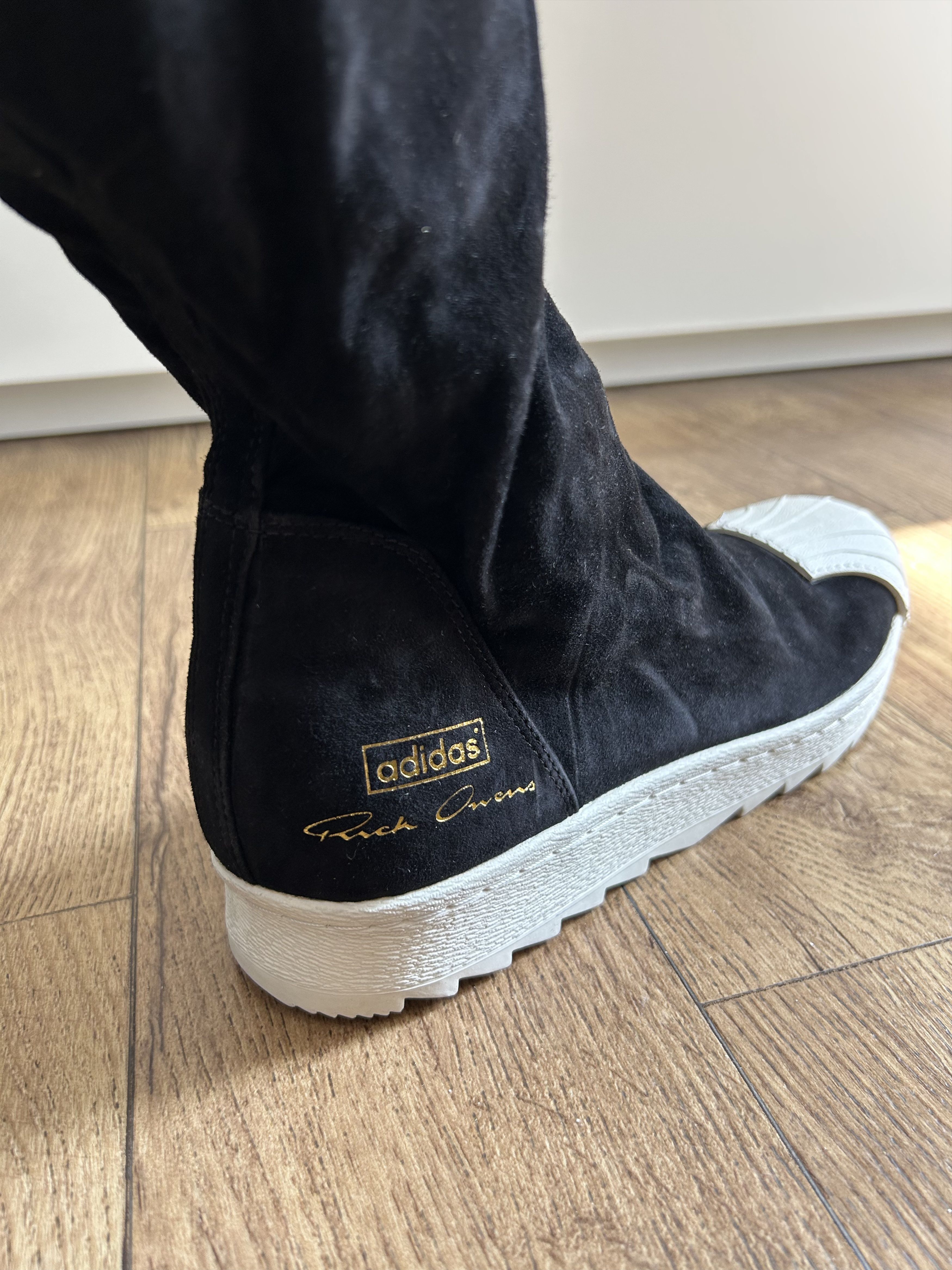 Rick Owens RICK OWENS x ADIDAS Superstar Socks High Size US 8.5 / EU 41-42 - 7 Thumbnail