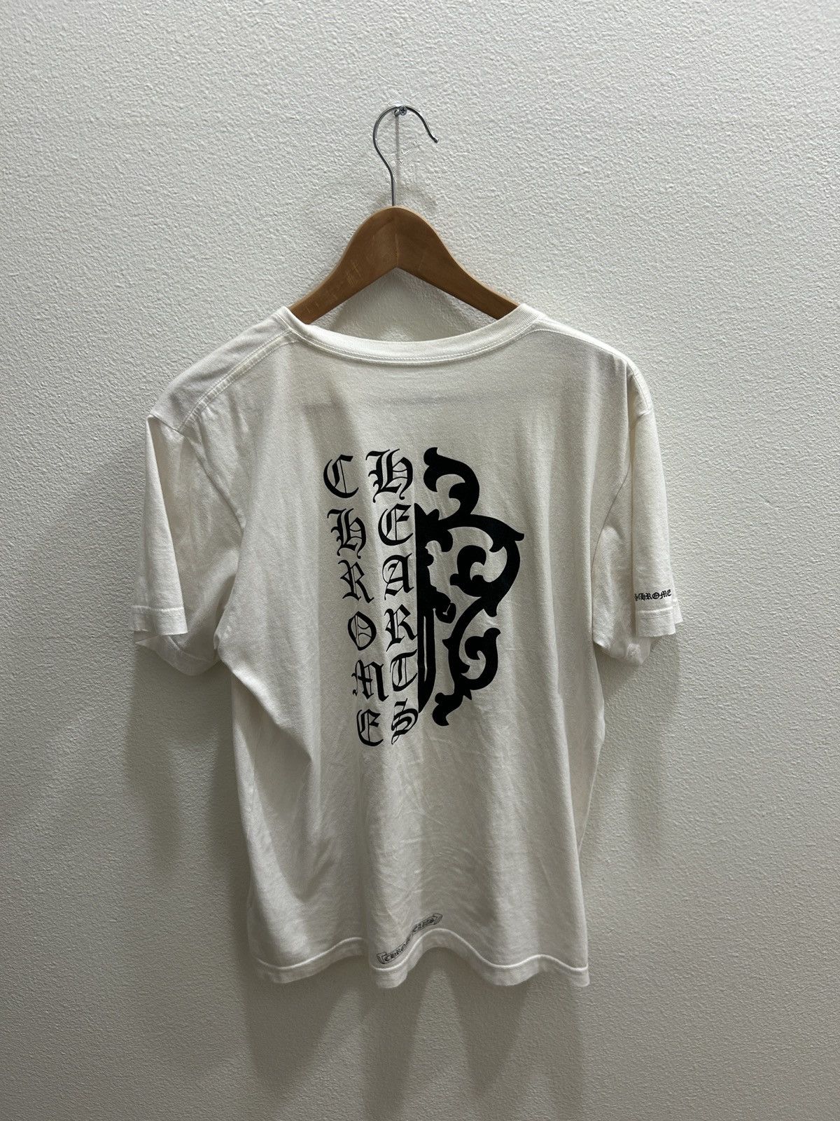 Chrome Hearts Chrome Hearts Script & Dagger Pocket Tee Size US M / EU 48-50 / 2 - 1 Thumbnail