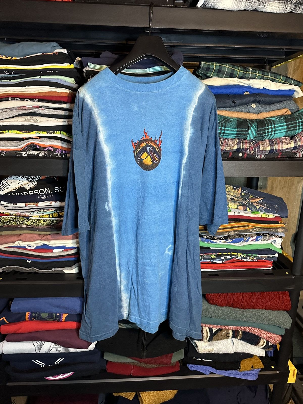 Vintage Vintage Y2K Oversized Dragon tee with back hit Size US XXL / EU 58 / 5 - 1 Thumbnail