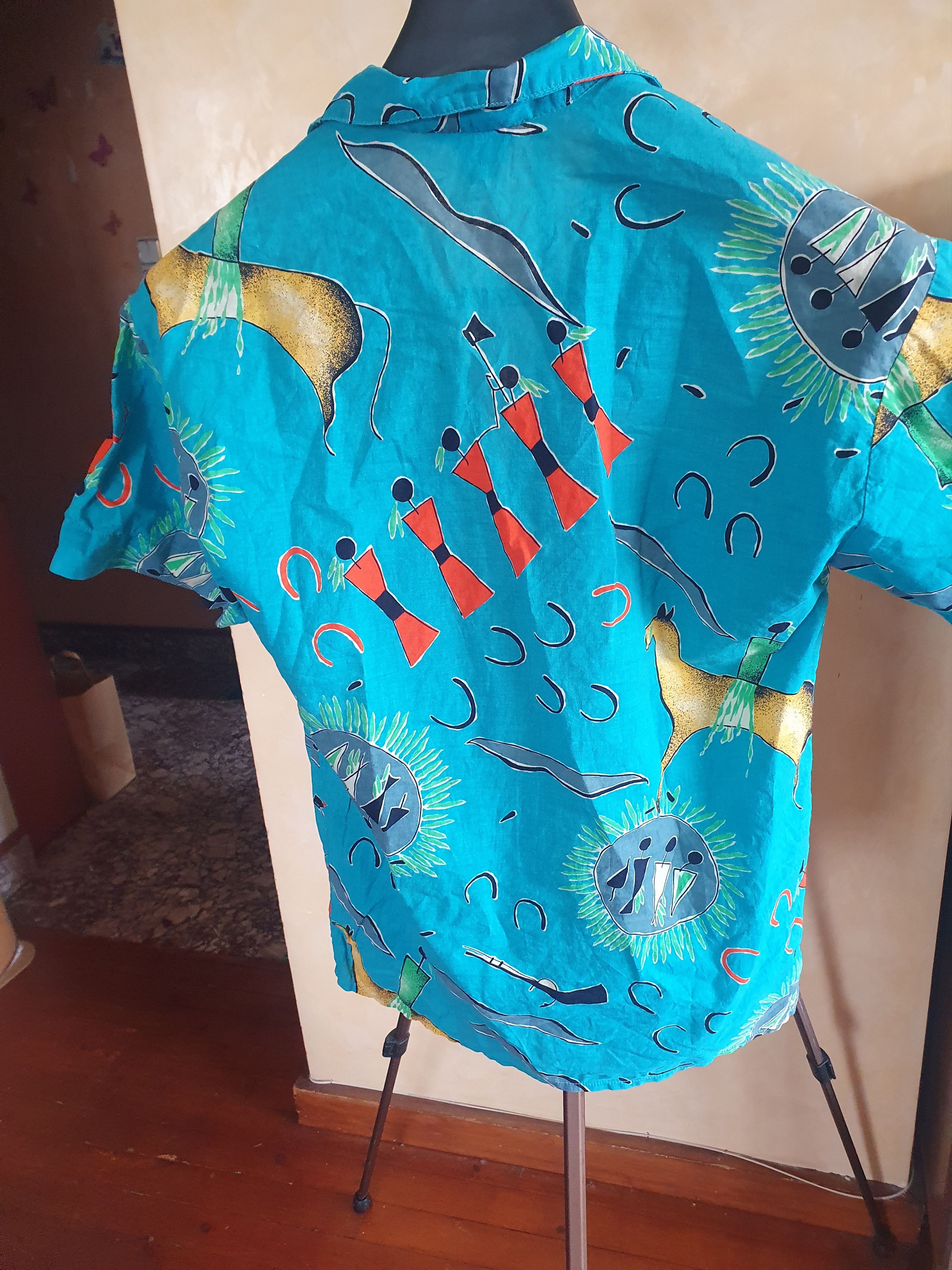 Other Marc Aurel Hawaiian Shirt Made in Italy sz S Size US S / EU 44-46 / 1 - 7 Thumbnail