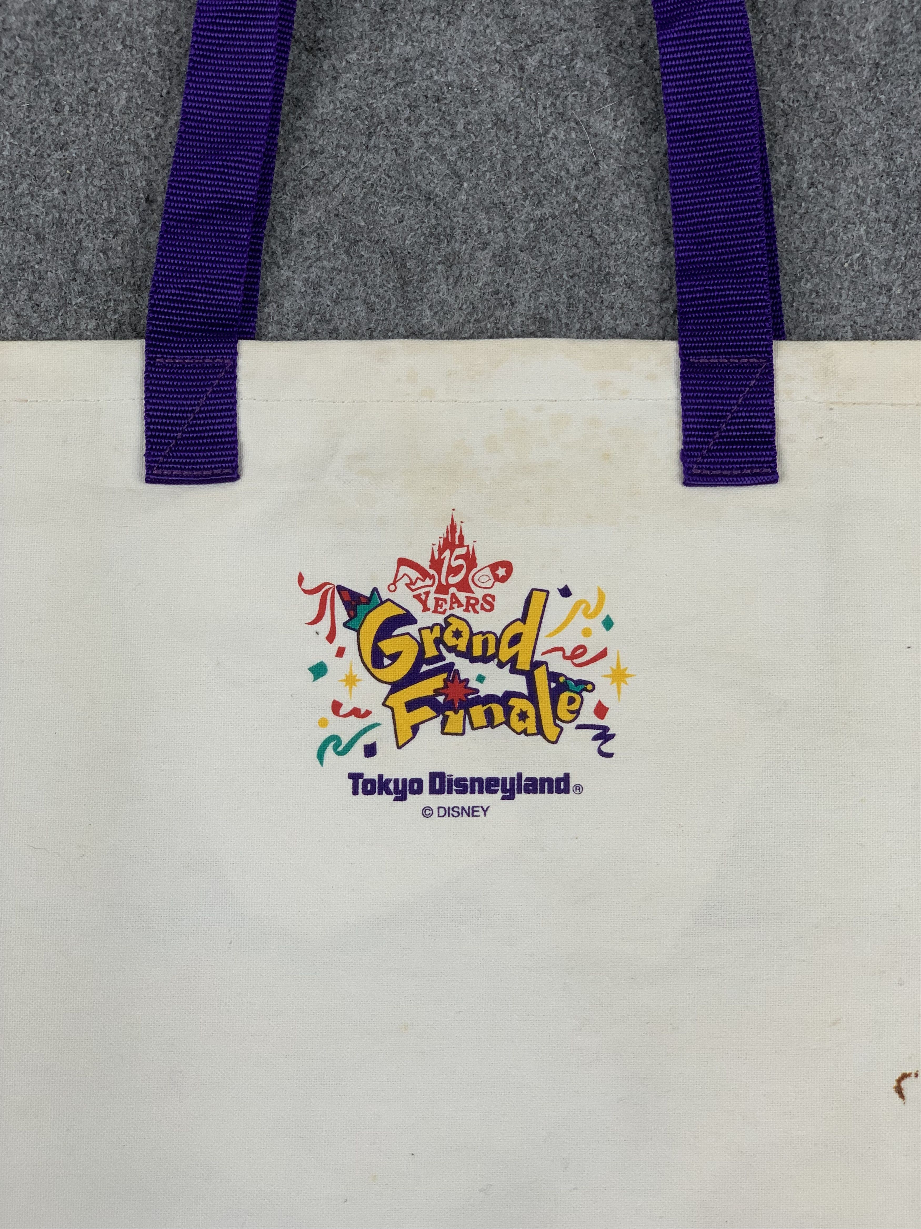Mickey Mouse Vintage Mickey Mouse Printed Tote Bag BG0042 Size ONE SIZE - 4 Thumbnail