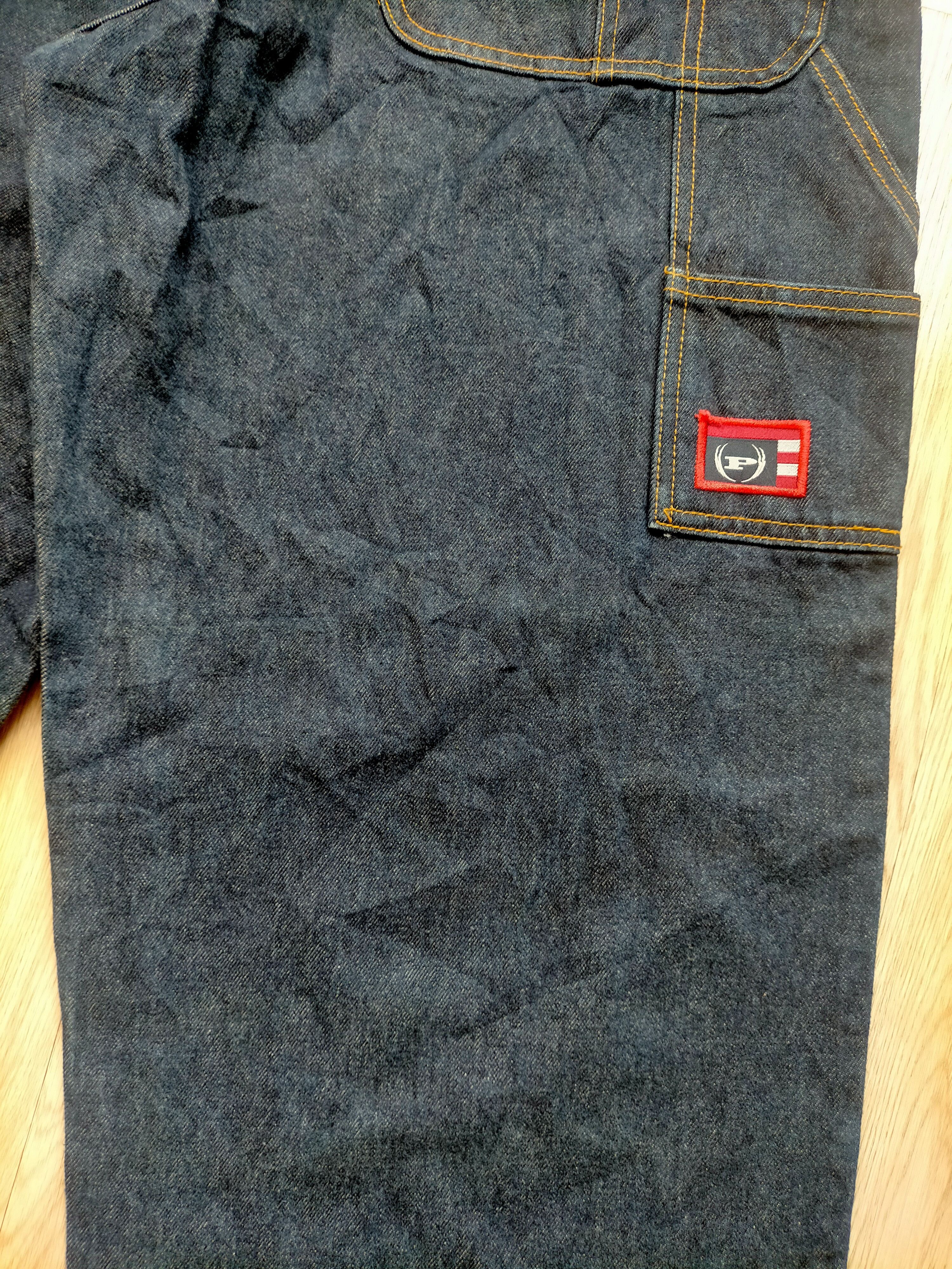 JNCO Phat Farmer Carpenter Baggy Jeans Hip Hop Style Size US 30 / EU 46 - 15 Thumbnail