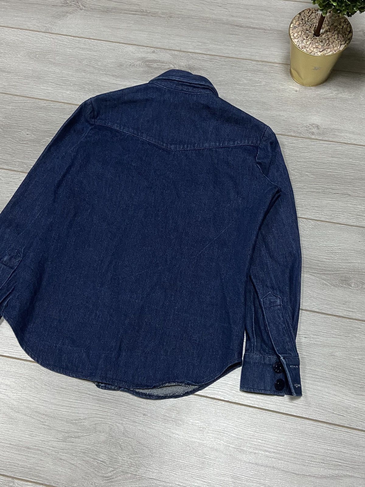 Sandro Sandro denim Shirt buttons jacket vintage jeans Size M / US 6-8 / IT 42-44 - 6 Thumbnail