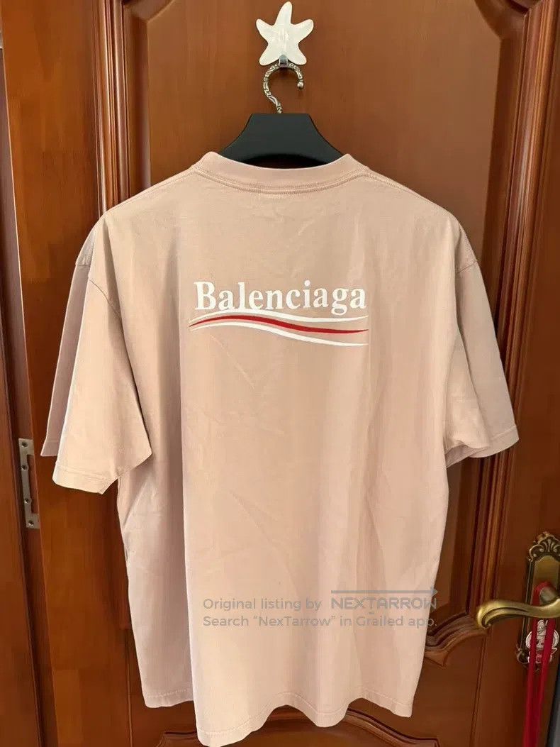 Balenciaga Balenciaga Pink Coca-Cola Embroidered Short-Sleeve Size US S / EU 44-46 / 1 - 2 Thumbnail