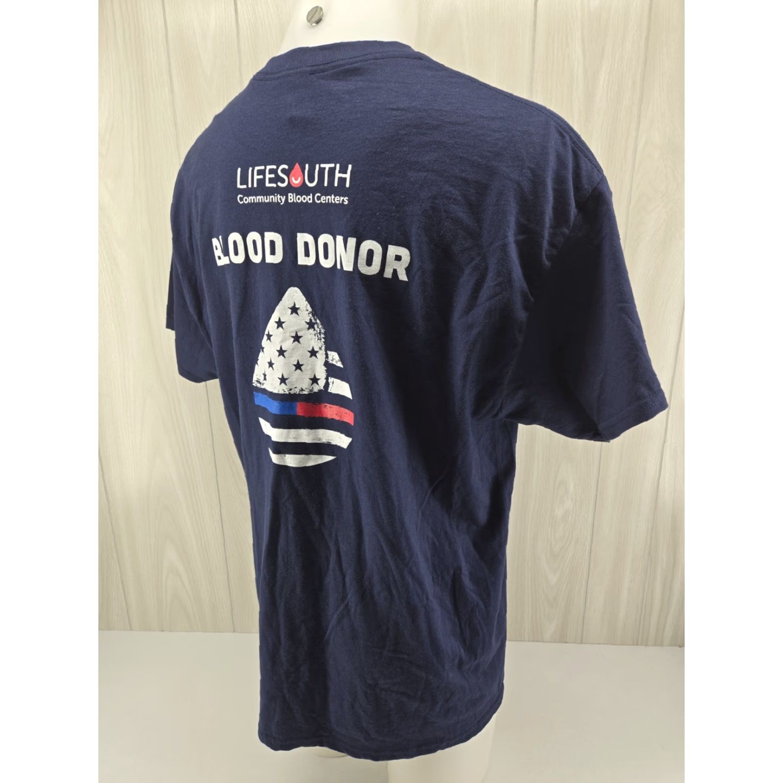 Gildan Gildan Police & Fire Games 2025 Blood Donor T Shirt XL Boys? Size US XL / EU 56 / 4 - 7 Thumbnail