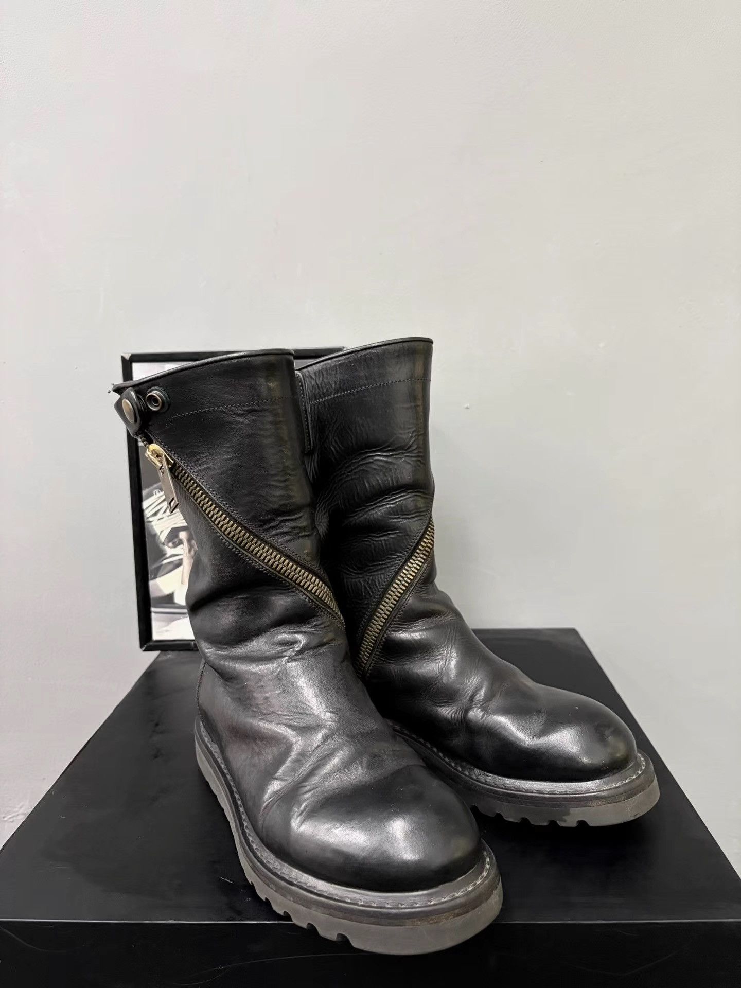 Rick Owens Rick Owens Spiral Zip Military Boots K34 Size US 6 / IT 36 - 3 Thumbnail