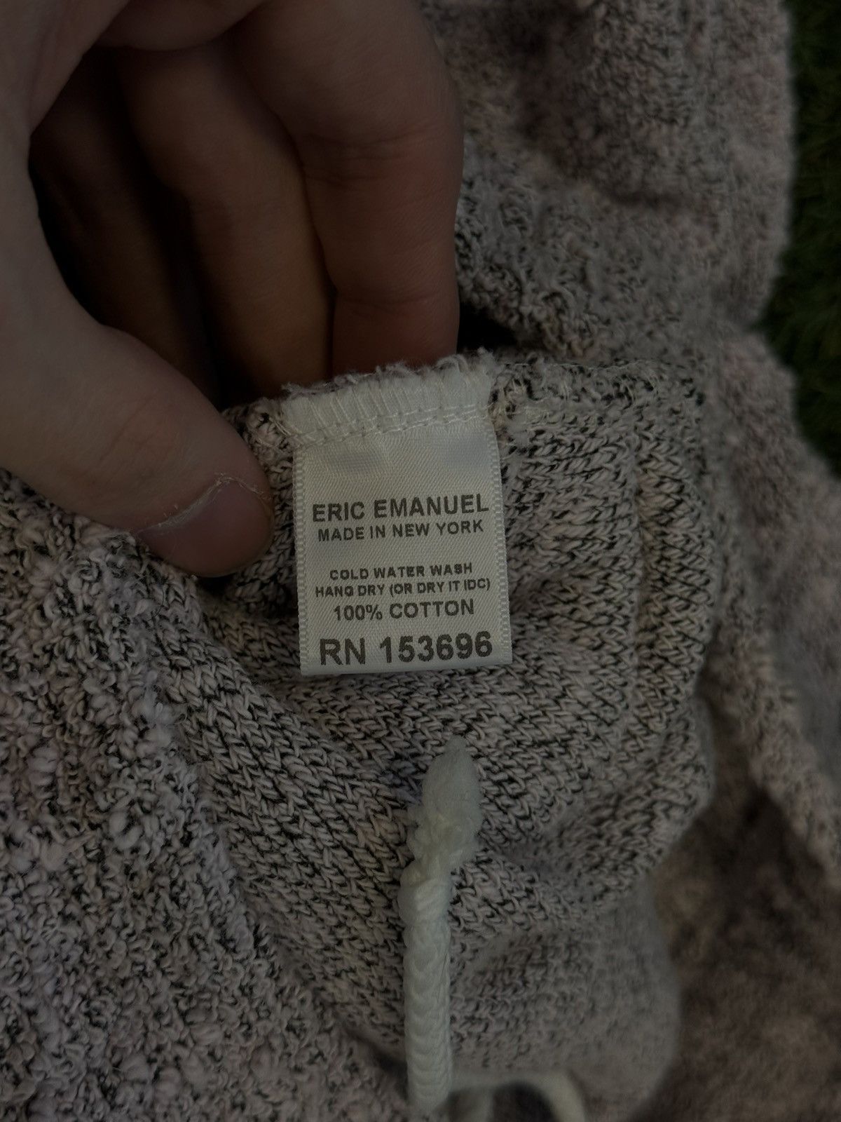 Eric Emanuel Eric Emanuel FW21 Purple Blue Boucle Sweatpants Size (M) Size US 31 - 7 Thumbnail