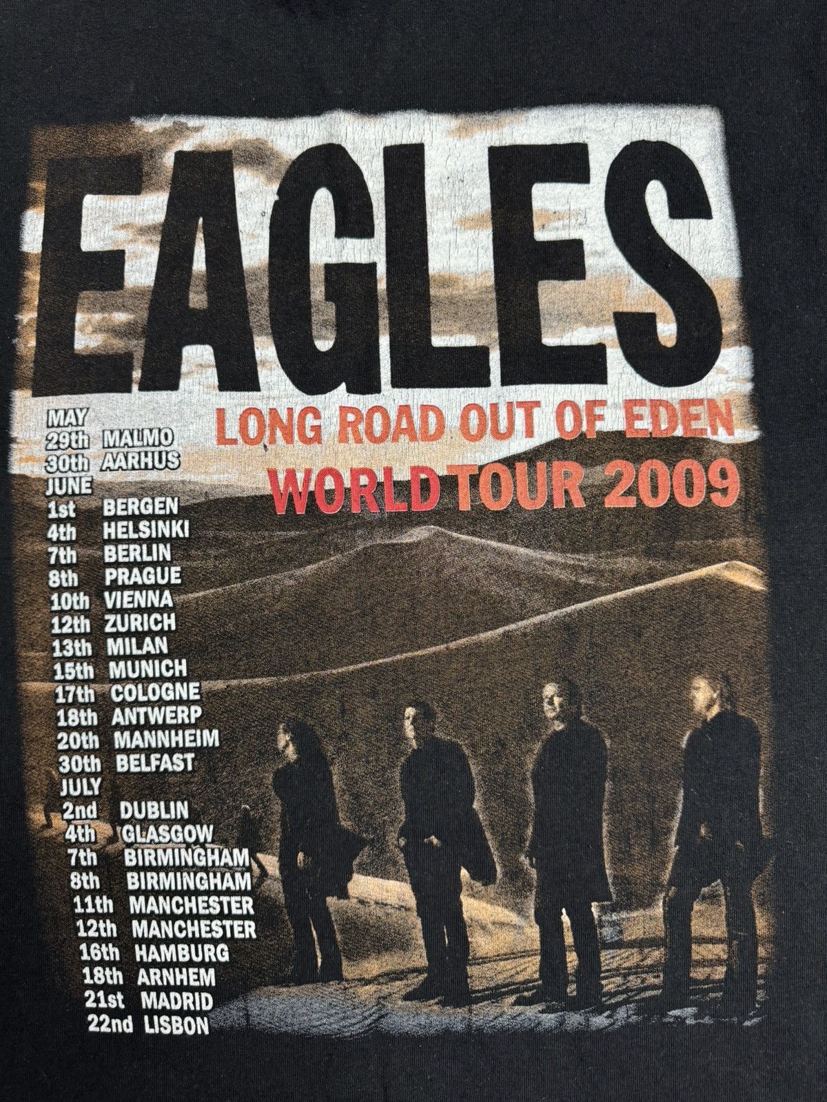 Band Tees Vintage The Eagles California Tour 2005 T Shirt M Size US M / EU 48-50 / 2 - 5 Thumbnail
