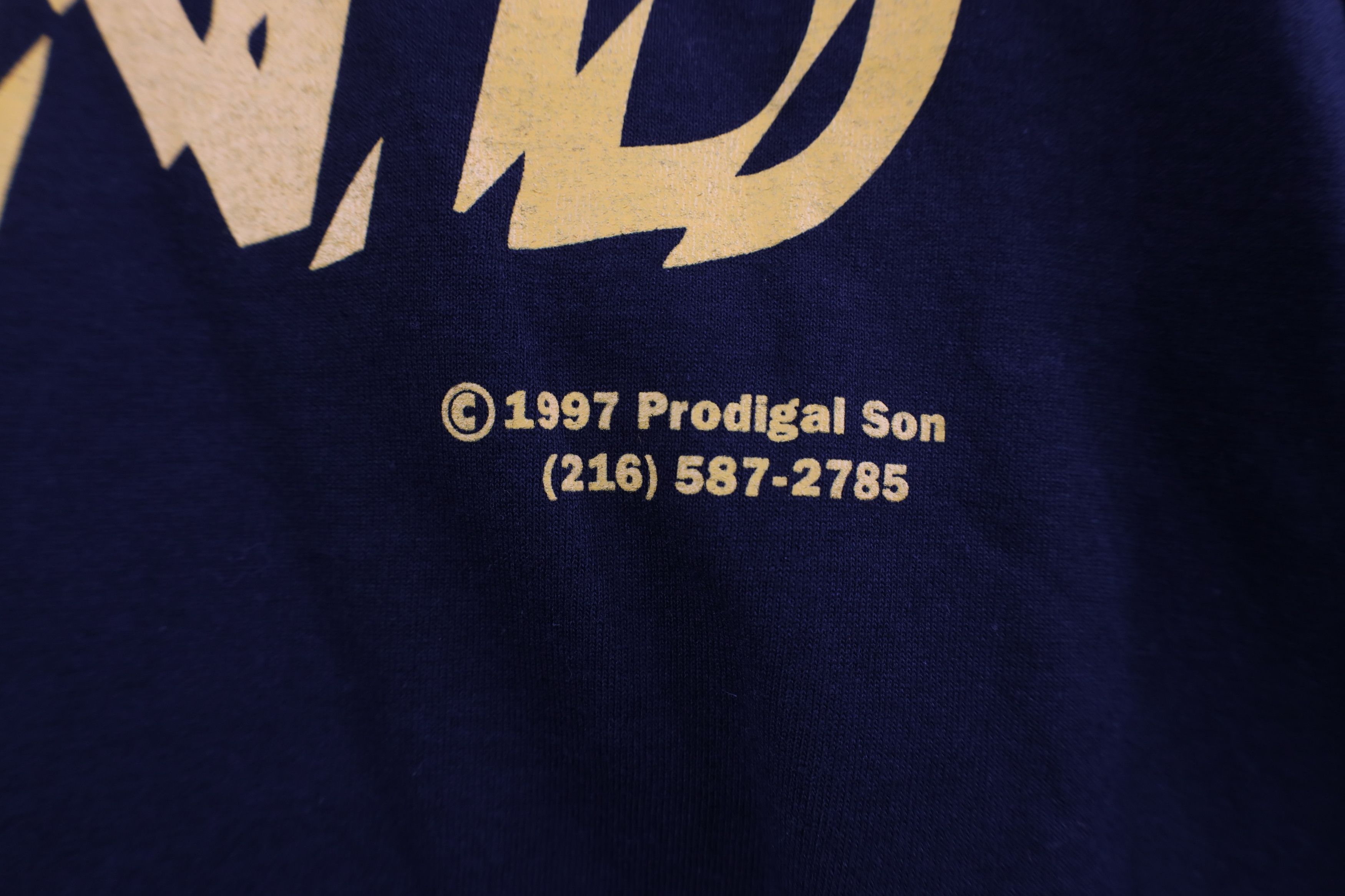 Vintage Vintage 90s Day I Was Blind But Now I See T-Shirt Black Size US XL / EU 56 / 4 - 5 Thumbnail