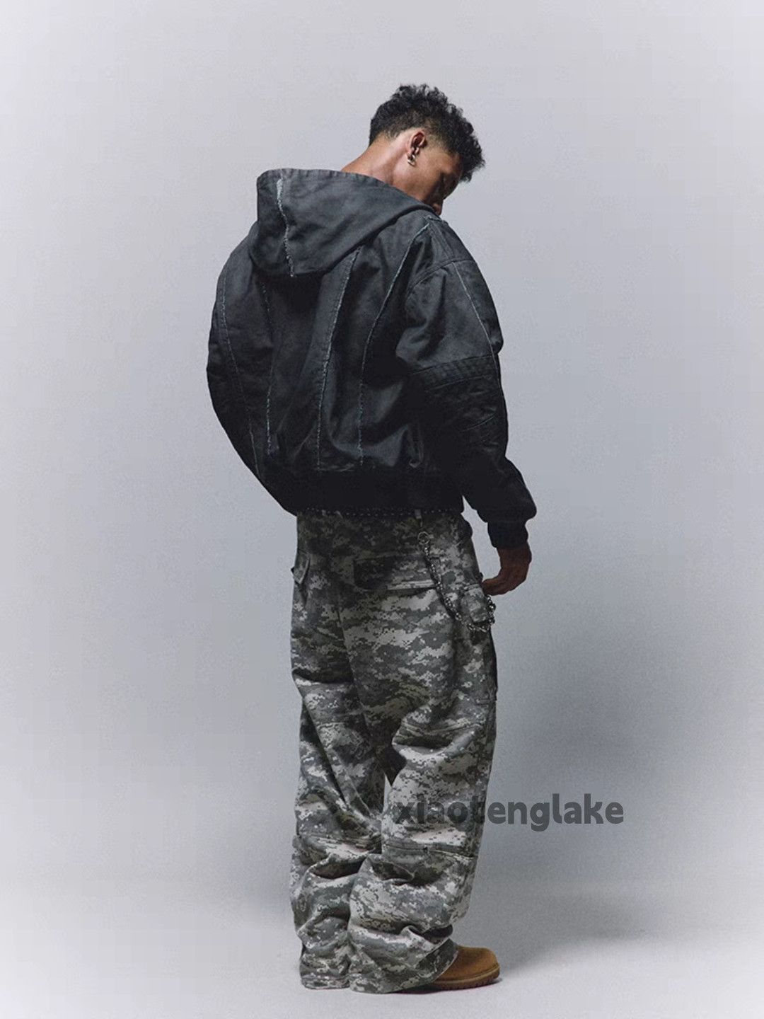 Designer × Japanese Brand × Vintage utility military outdoor loose baggy camo cargo pants Size US 34 / EU 50 - 6 Thumbnail