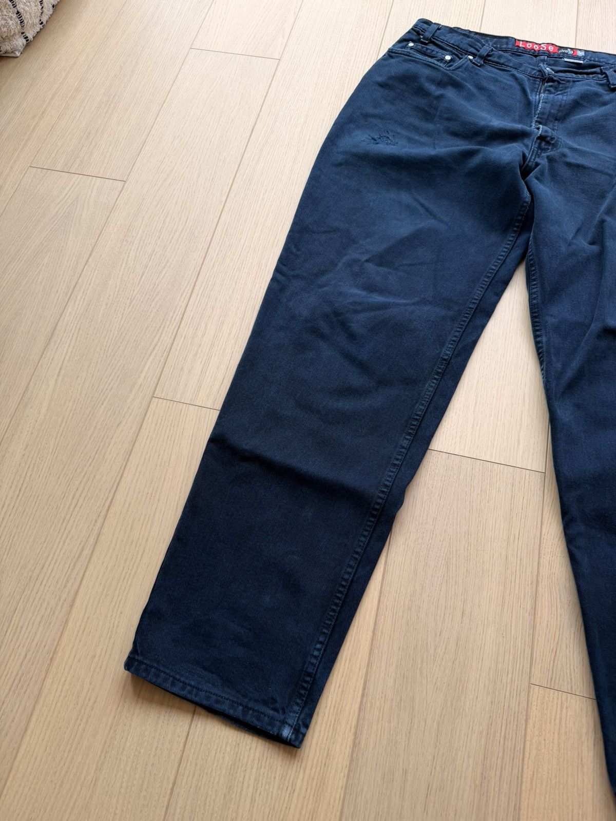 Levi's Vintage Levis Silvertab Loose Denim Blue (38x32) Size US 36 / EU 52 - 7 Thumbnail