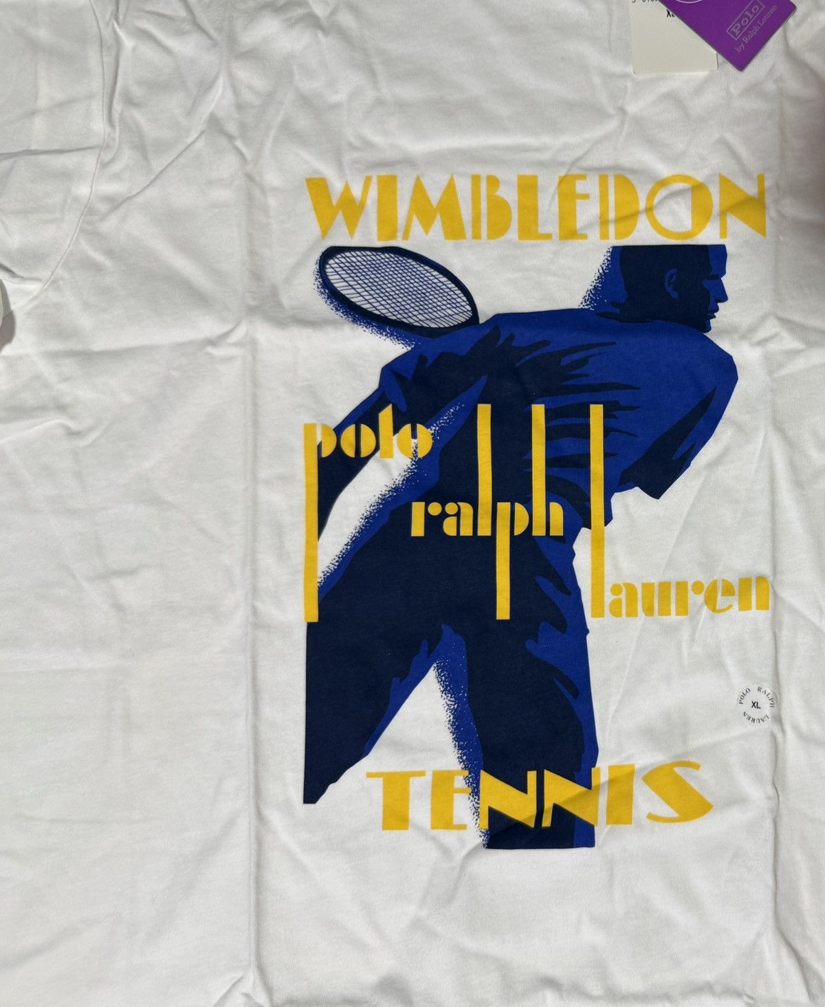 Polo Ralph Lauren Polo Ralph Lauren Wimbledon Slim Graphic Print T-Shirt XL Size US XL / EU 56 / 4 - 2 Thumbnail