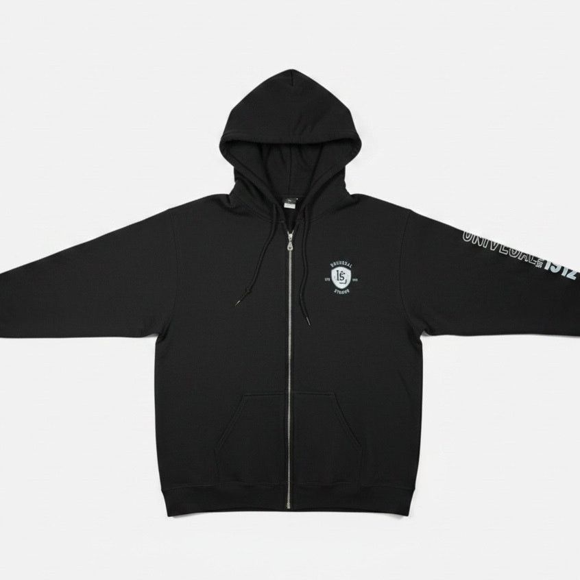 Universal Studios Universal Studios 1912 Logo Crest Men's Med Full Zip Hoodie Size US M / EU 48-50 / 2 - 1 Thumbnail