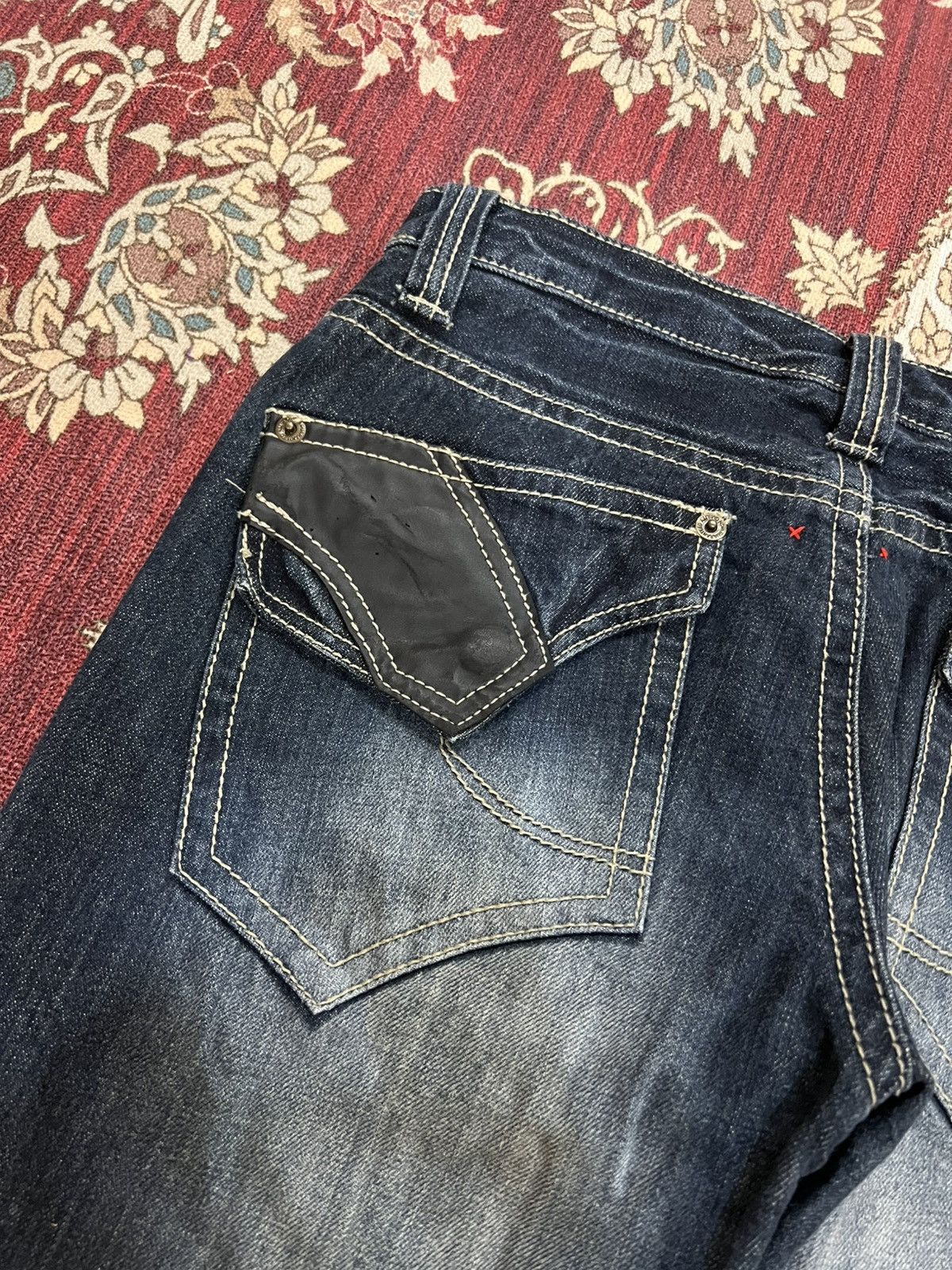 semanticdesign 💥Flare💥Vintage Semantic Designs Flare Denim Jean Size US 32 / EU 48 - 14 Thumbnail