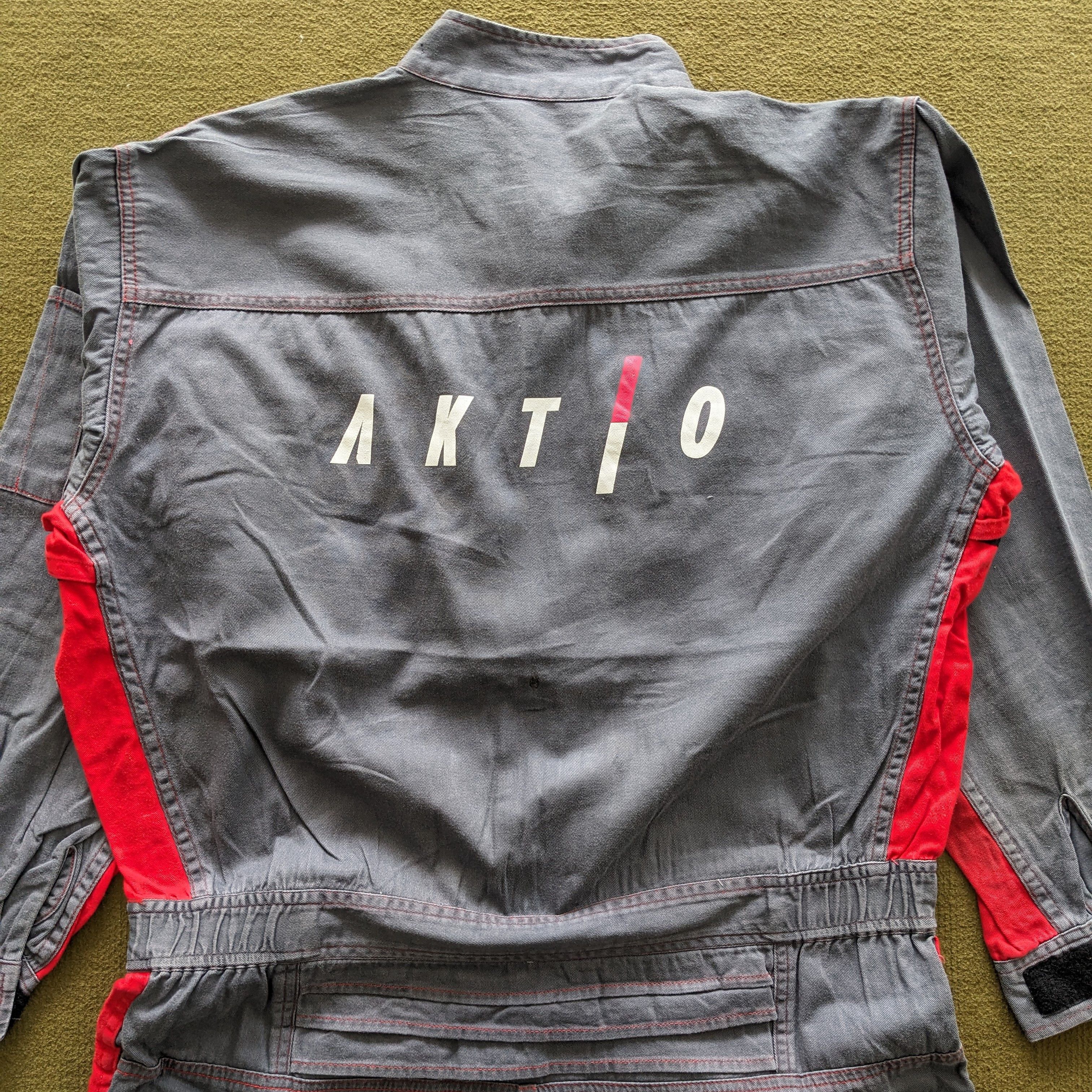 Japanese Brand Vintage AKITO Japanese Brand Coverall Workwear Jacket Size US M / EU 48-50 / 2 - 2 Thumbnail