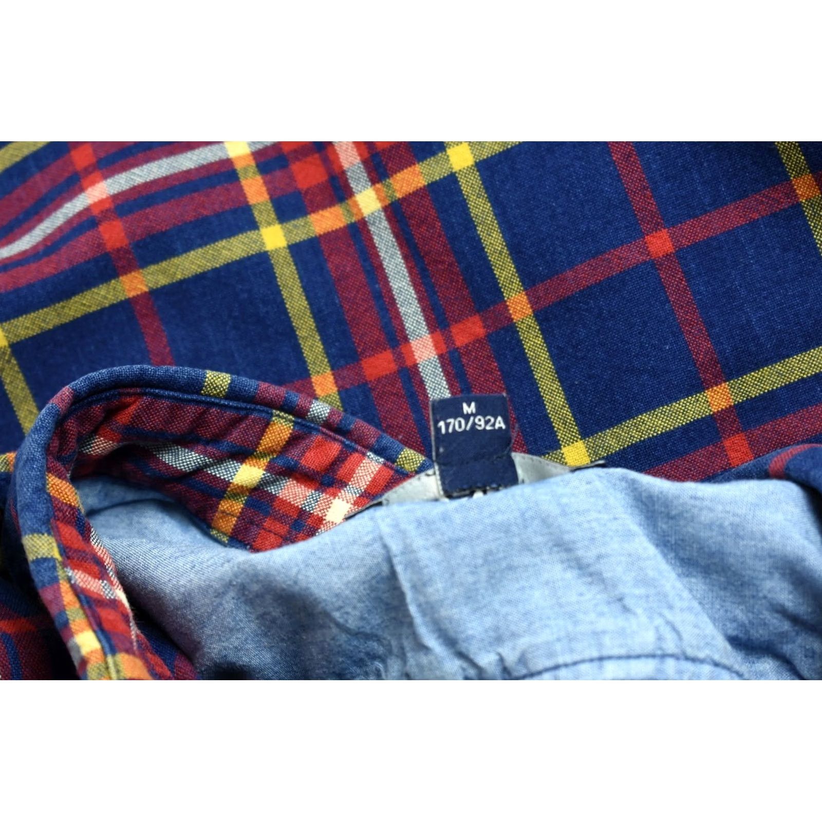 Gant GANT Shirt Men M Millerton Rough Oxford Fitted Checked Multicoloured Button-Up Size US M / EU 48-50 / 2 - 7 Thumbnail