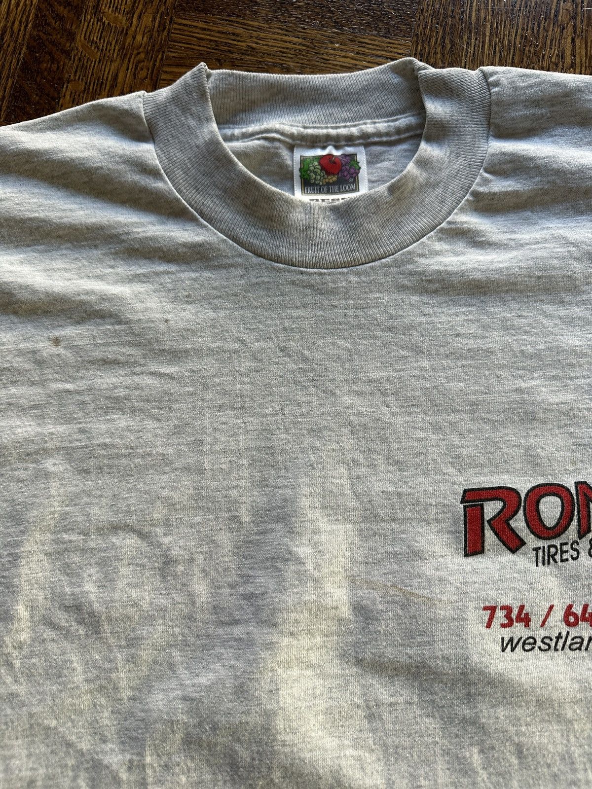 Vintage Vintage 90s Barn Auto Club Hot Rod Graphic Tee Size US XL / EU 56 / 4 - 6 Thumbnail