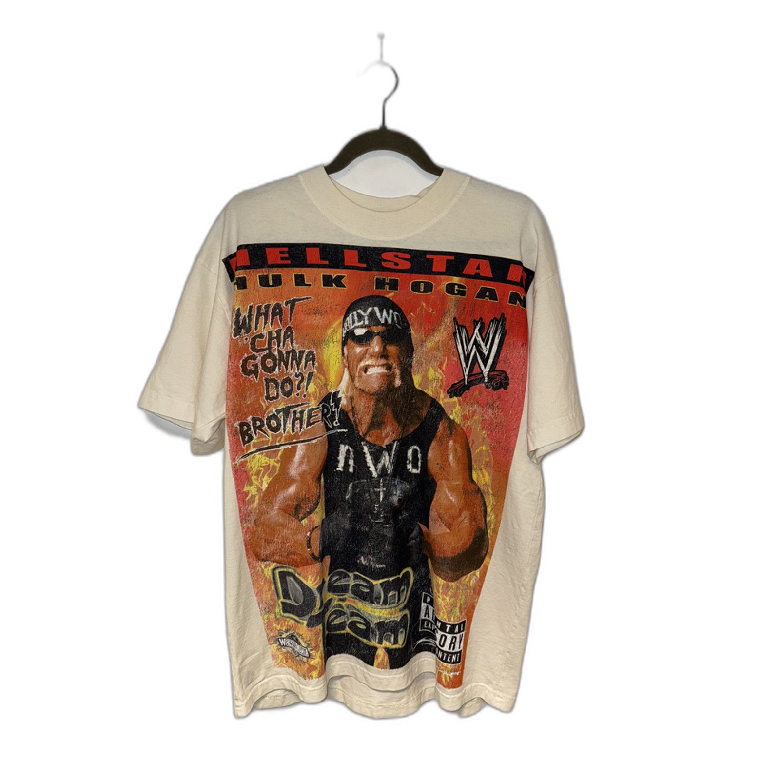 HELLSTAR Hellstar Tee Tan x WWE x Hulk Hogan Size US L / EU 52-54 / 3 - 1 Thumbnail
