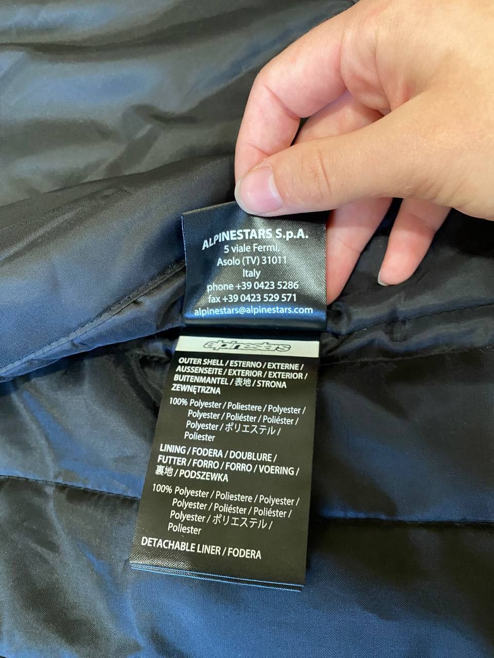 Alpinestars Alpinestars Lining Jacket Size US XL / EU 56 / 4 - 4 Thumbnail