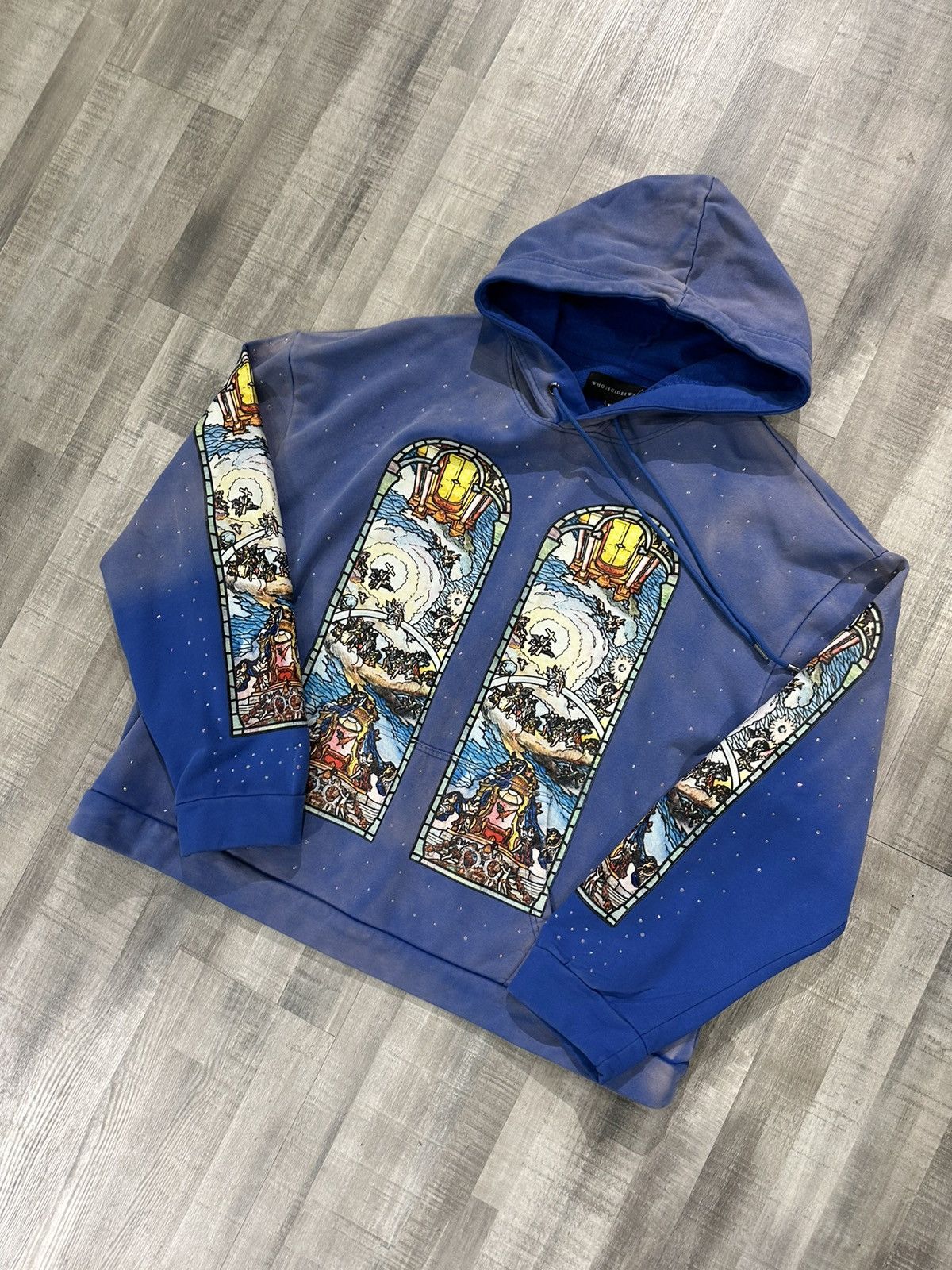 Who Decides War Who Decides War Stained Glass Window Hoodie Size US XL / EU 56 / 4 - 1 Thumbnail