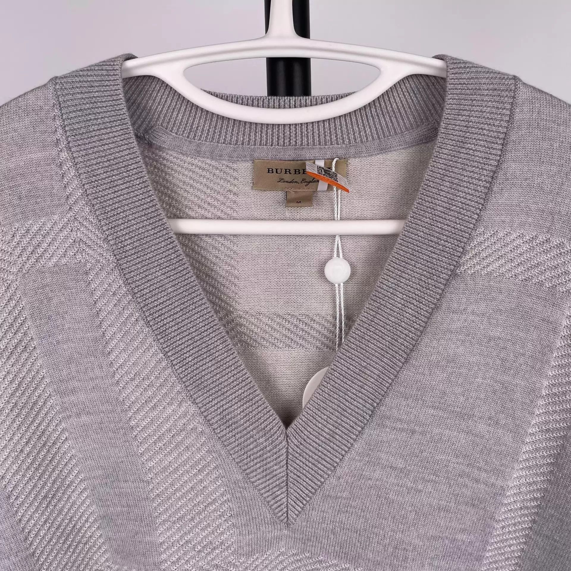 Burberry Burberry Gray M Sweater Size US M / EU 48-50 / 2 - 3 Thumbnail