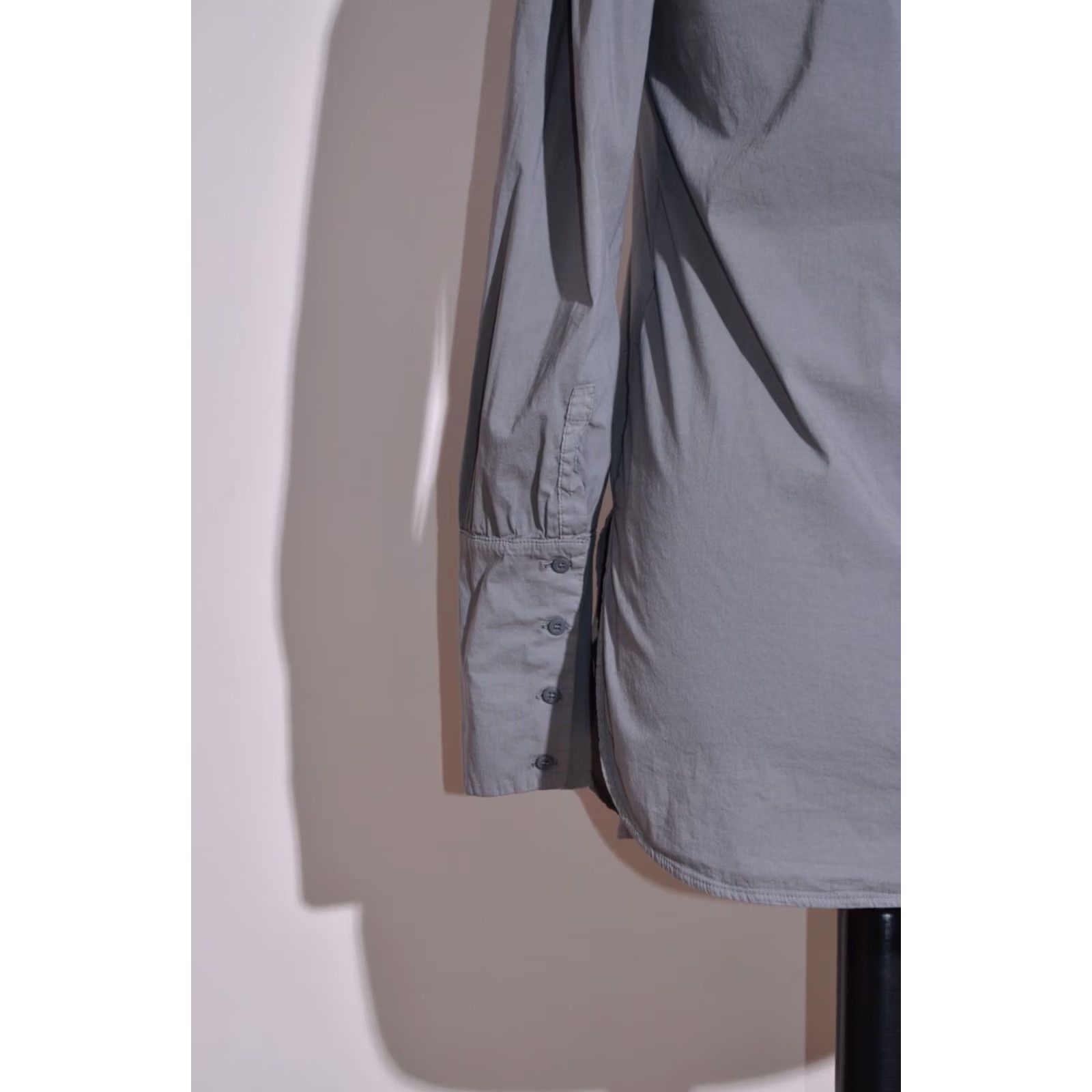 Vintage Transit Par Such Womens Blouse Shirt Grey Button Front Long Sleeve Size 2 Size XS / US 0-2 / IT 36-38 - 6 Thumbnail