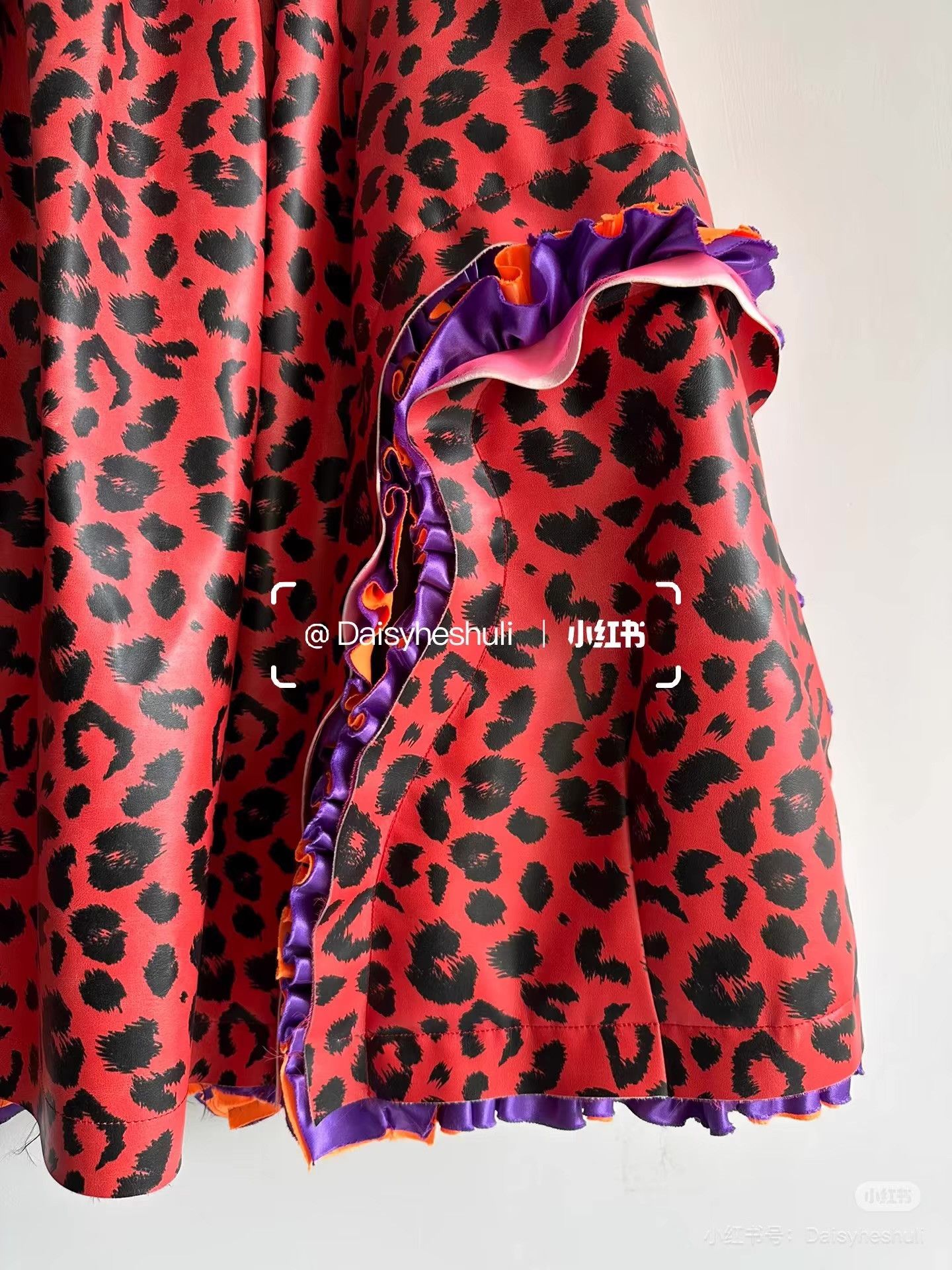 Comme des Garcons Comme des Garçons eopard print leather midi skir。Ｑ24 Size 32" / US 10 / IT 46 - 5 Thumbnail